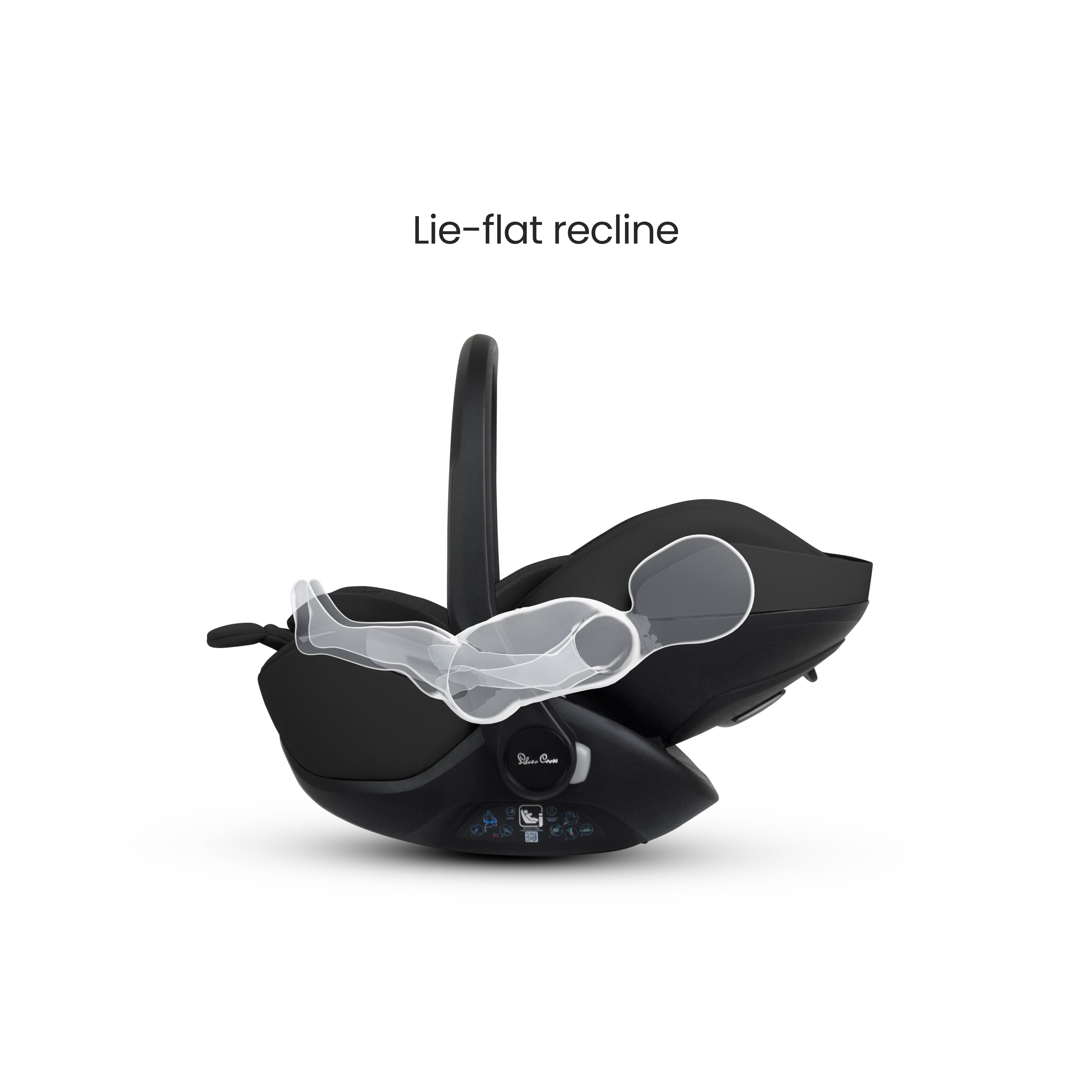 Glide Plus 360 Infant Car Seat Iconic Black