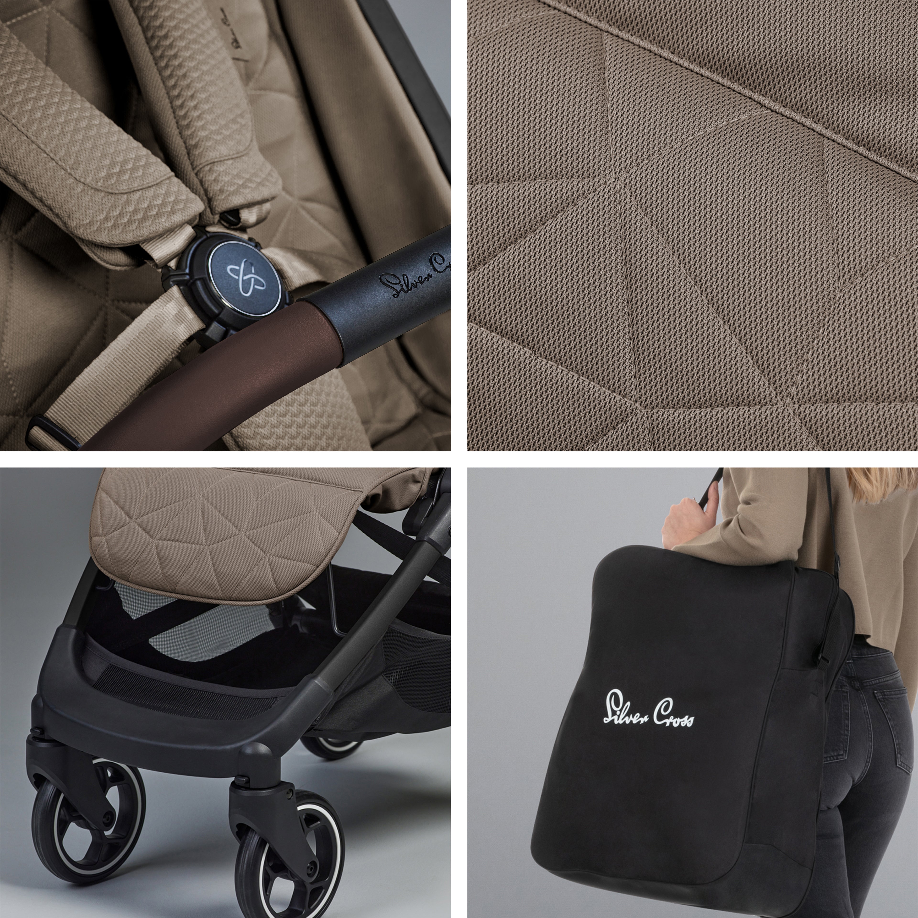 Clic 2 Cobble Stroller & Footmuff Bundle (4 Piece)