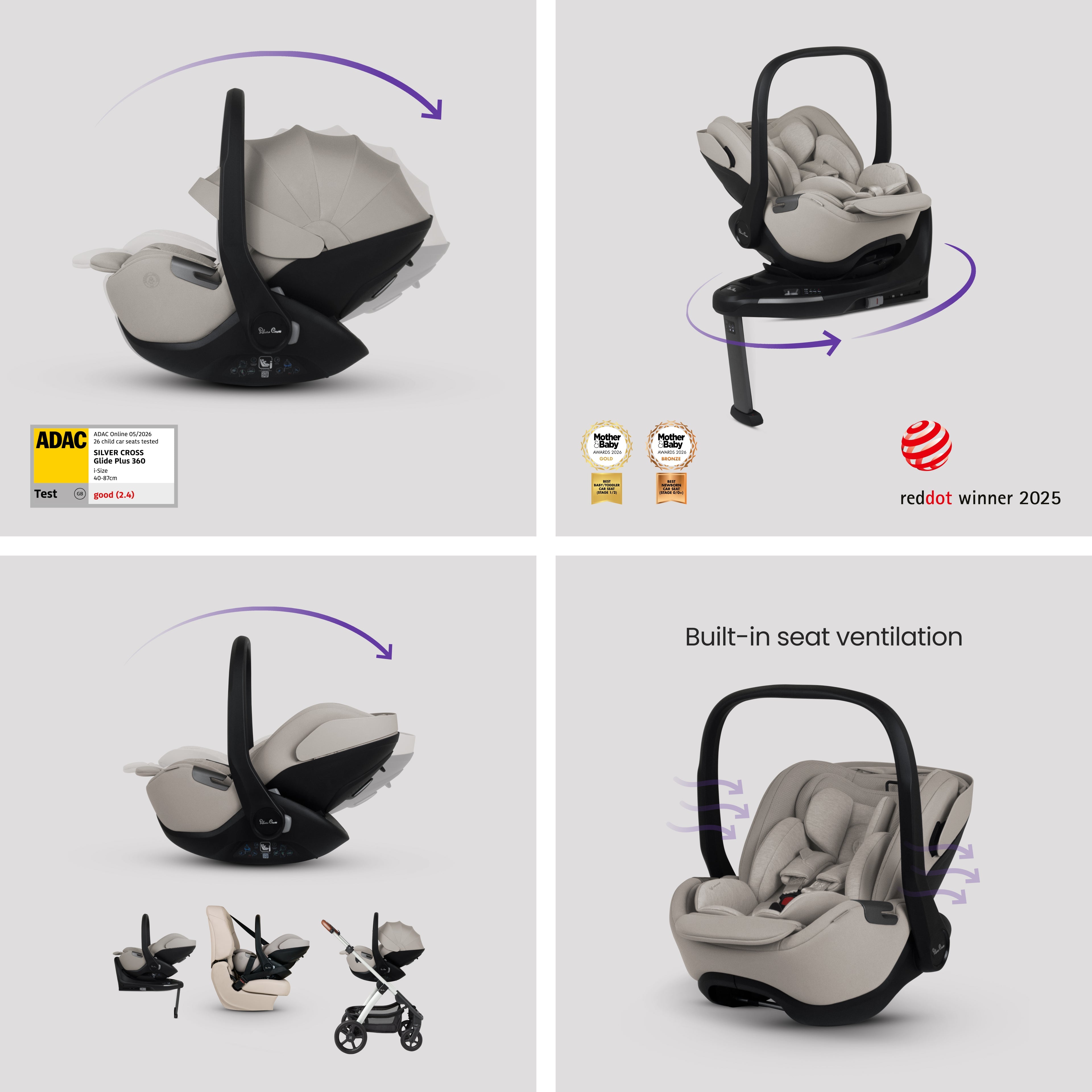 Tide Stone Natural Taupe Ultimate Baby Bundle (13 Piece)