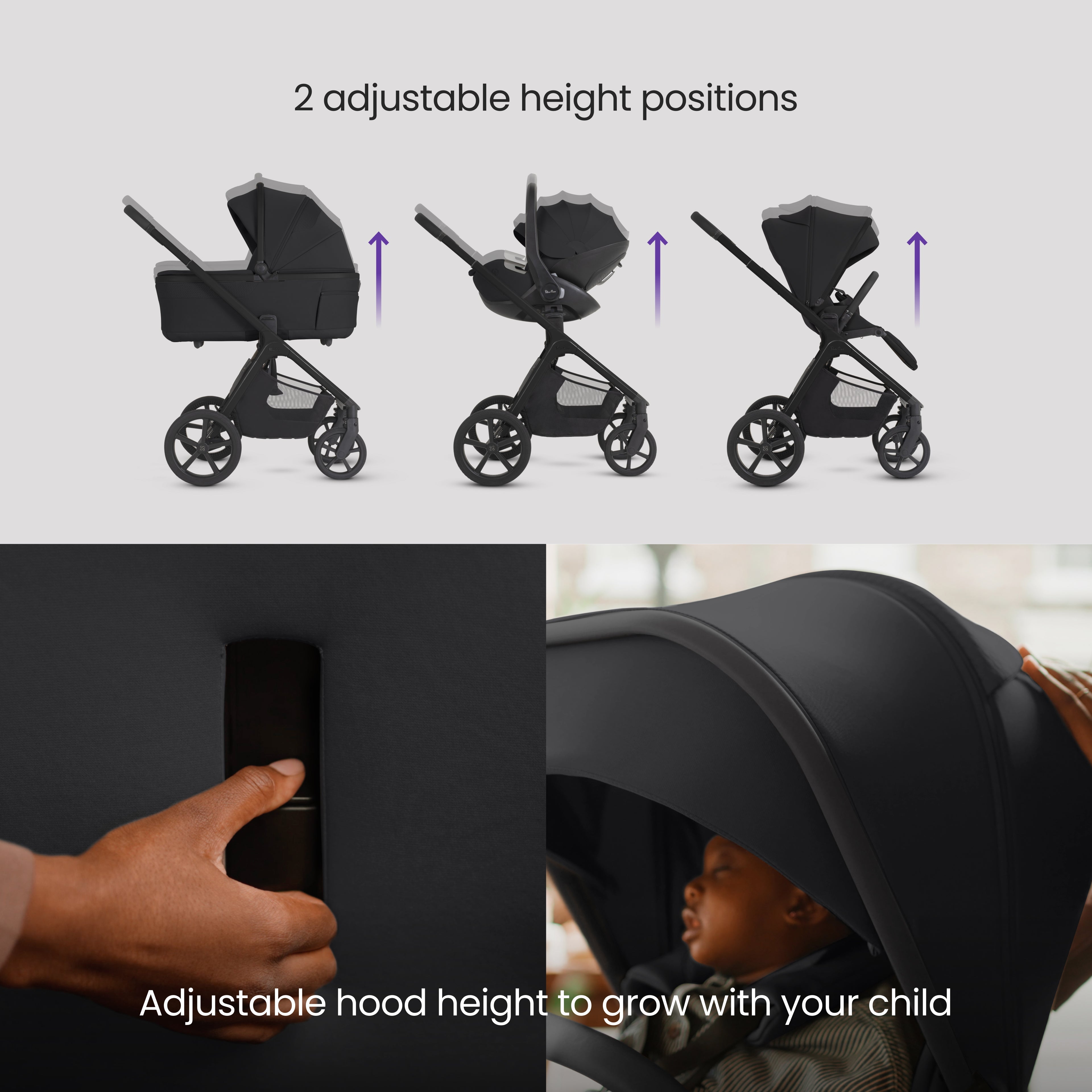 Cove 2 Onyx Travel System Ultimate 360 Infant Carrier Bundle (10 piece)