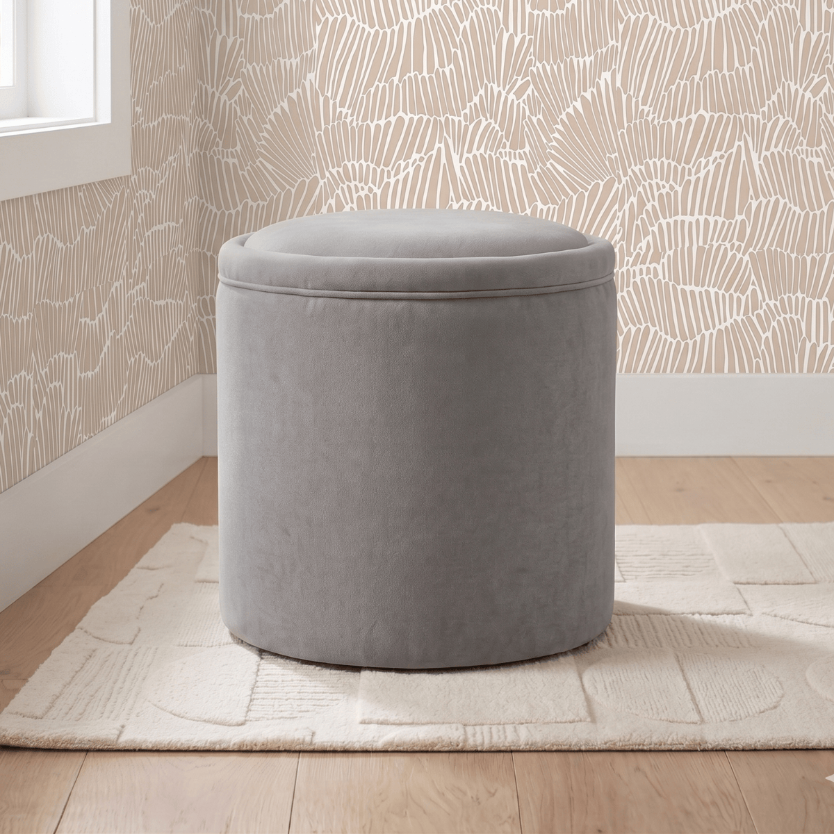 The Petite Storage Ottoman