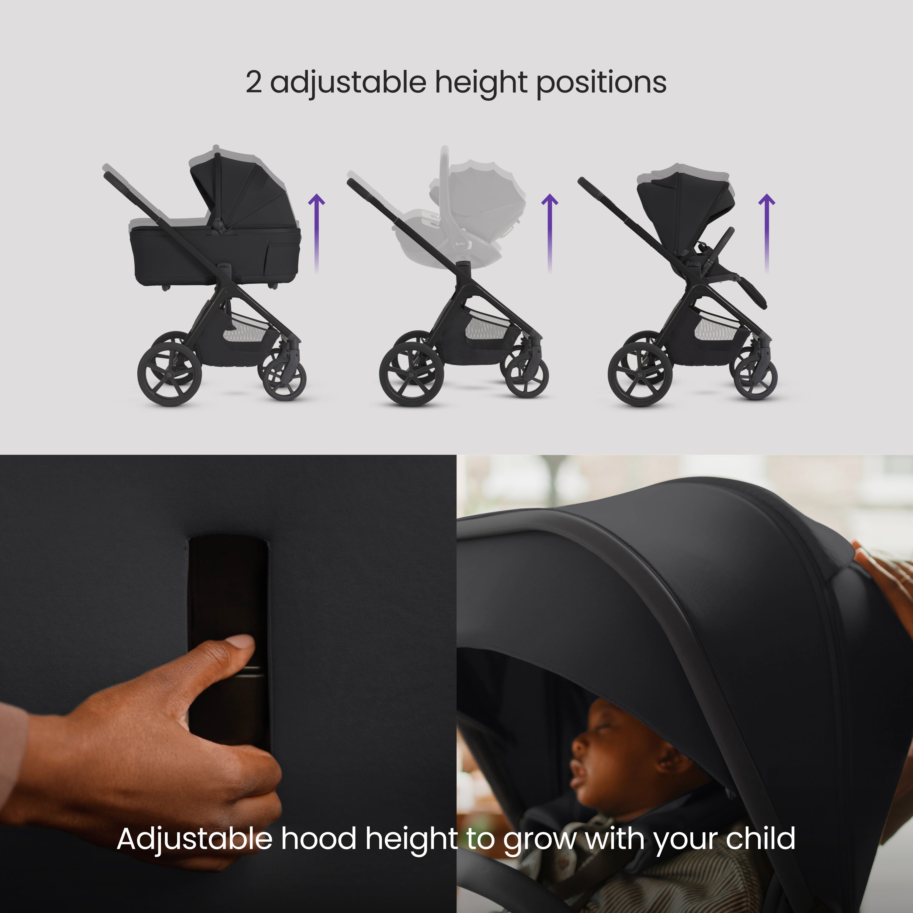 Cove 2 Onyx Travel System Accessory Bundle (8 piece)