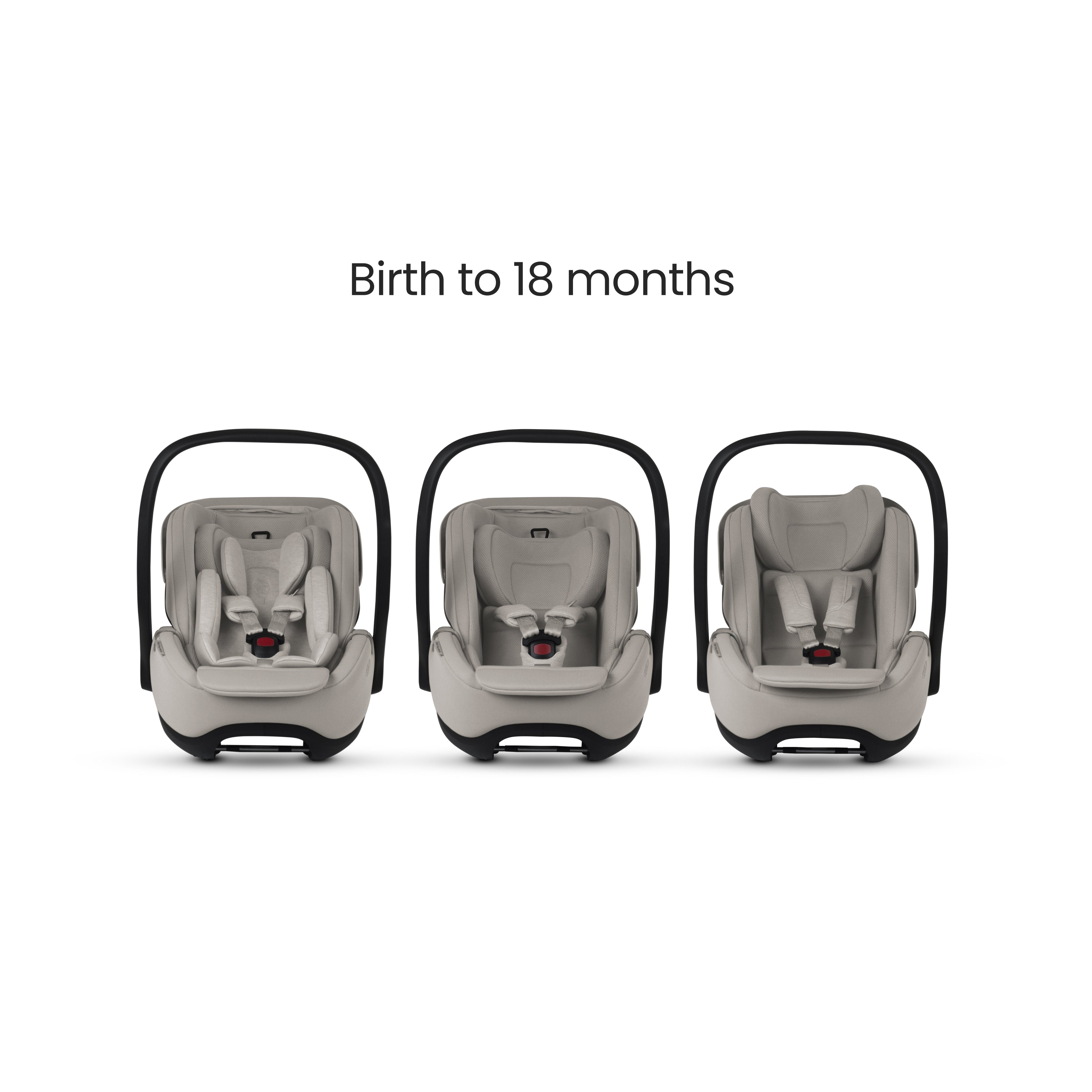 Glide Plus 360 Infant Car Seat Natural Taupe & Base Plus 360