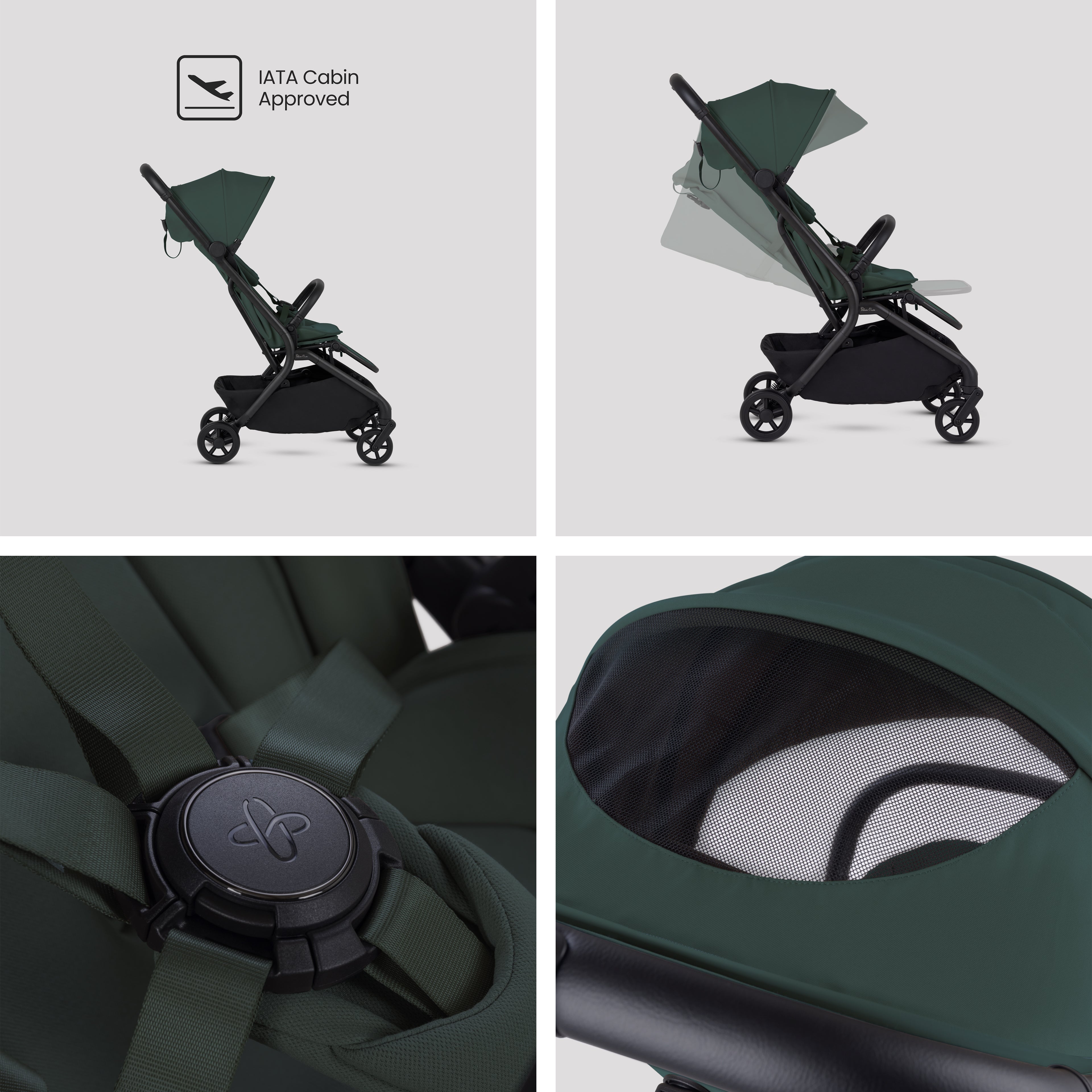 Nia Conifer Compact Travel System (8 Piece)