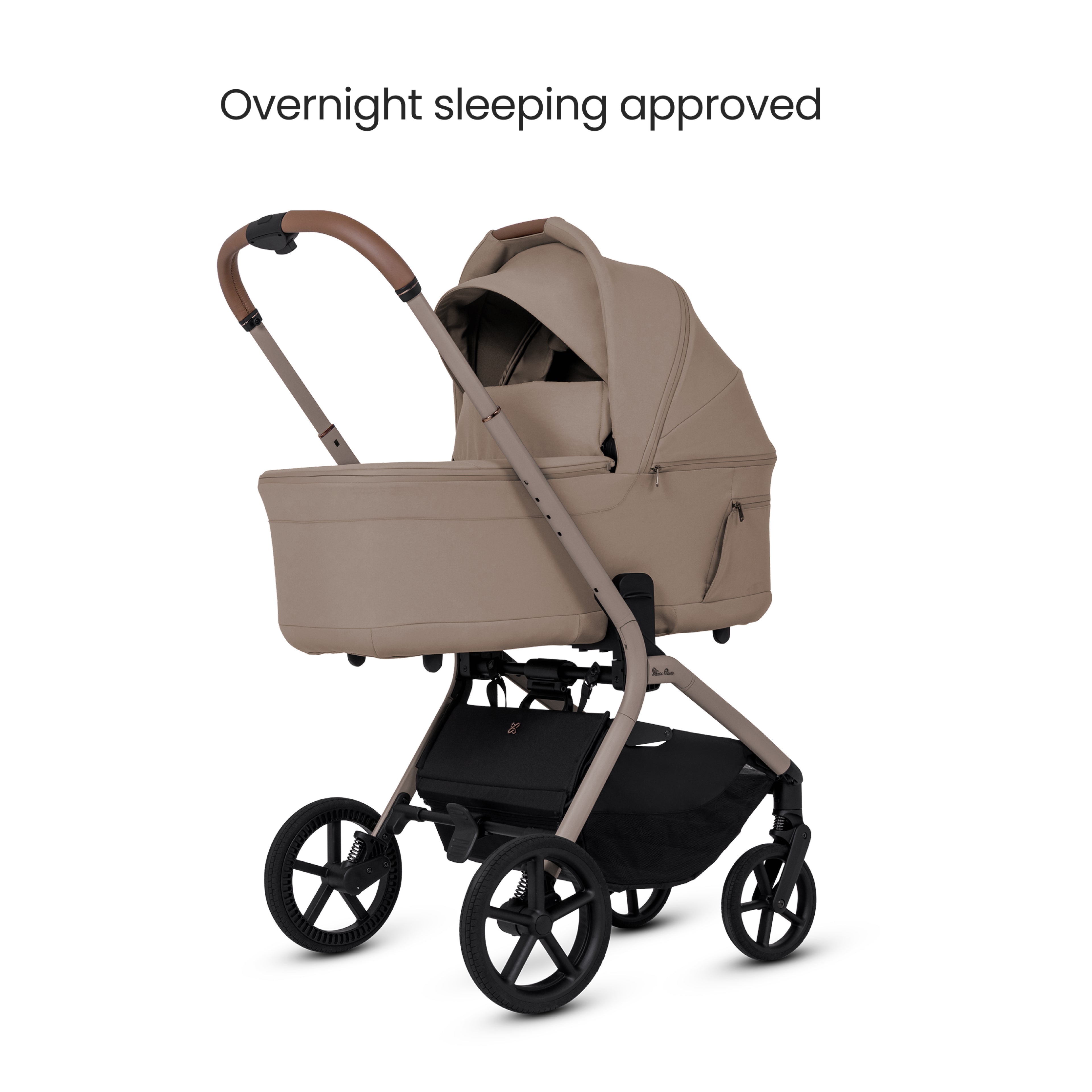 Breez Champagne Travel System Ultimate 360 Infant Carrier Bundle (12 piece)