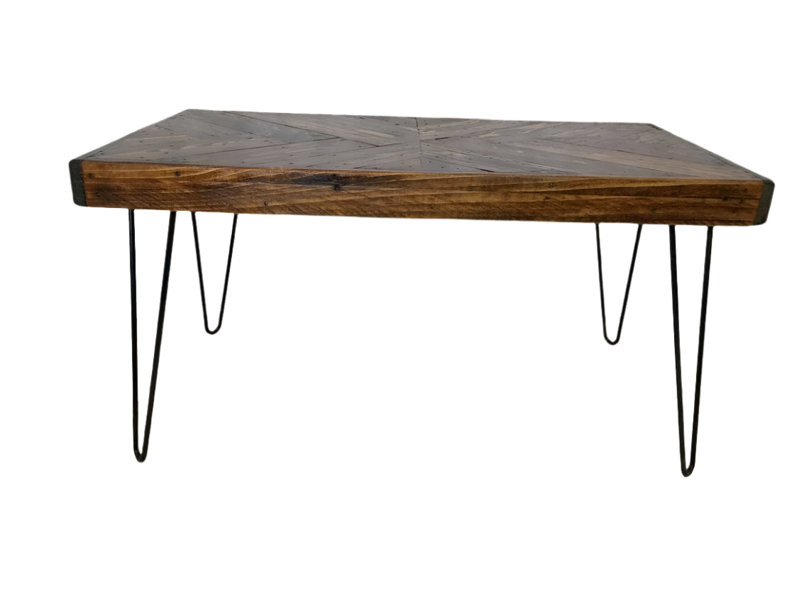 Starburst Pattern Coffee Table