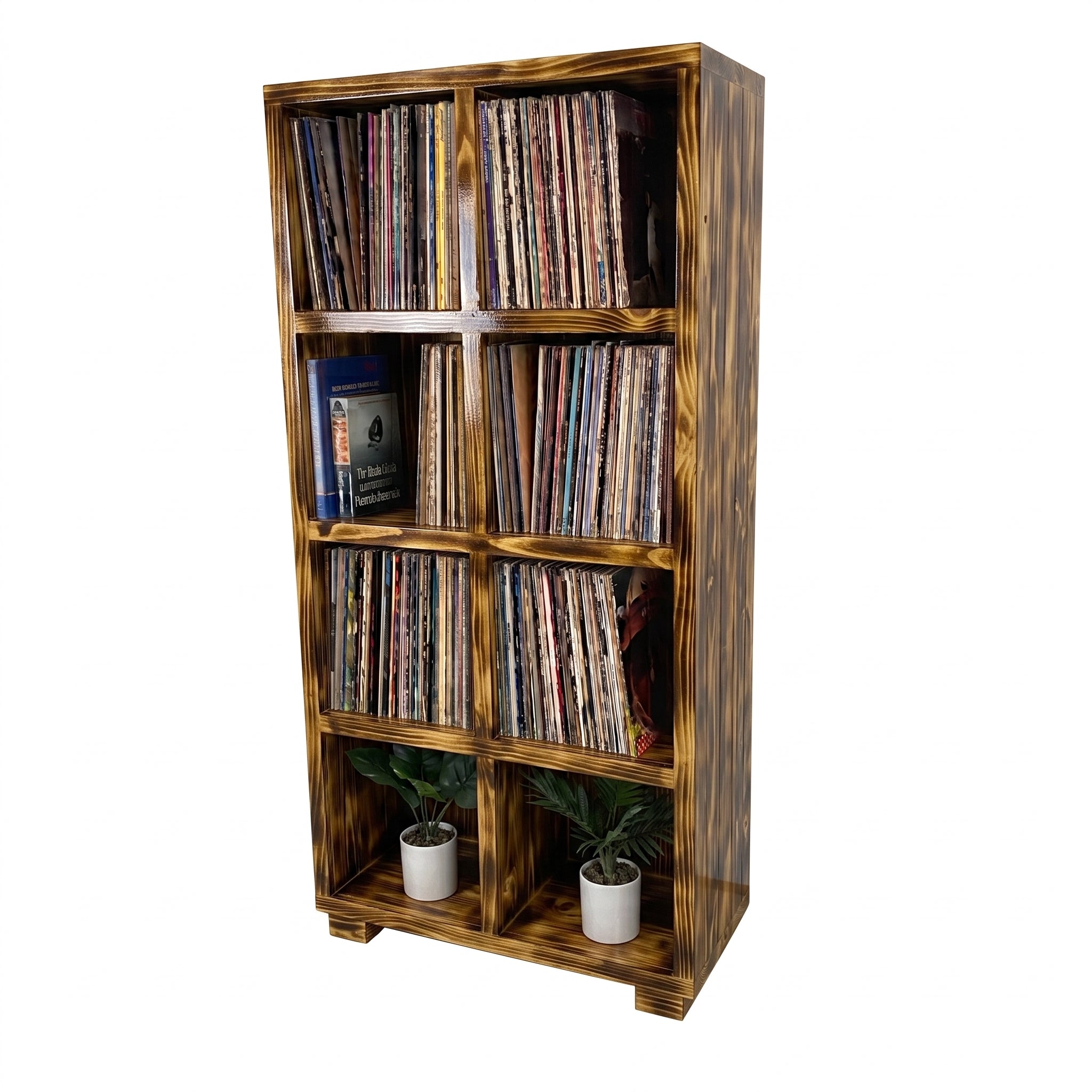 8Pack Vinyl Record Storage