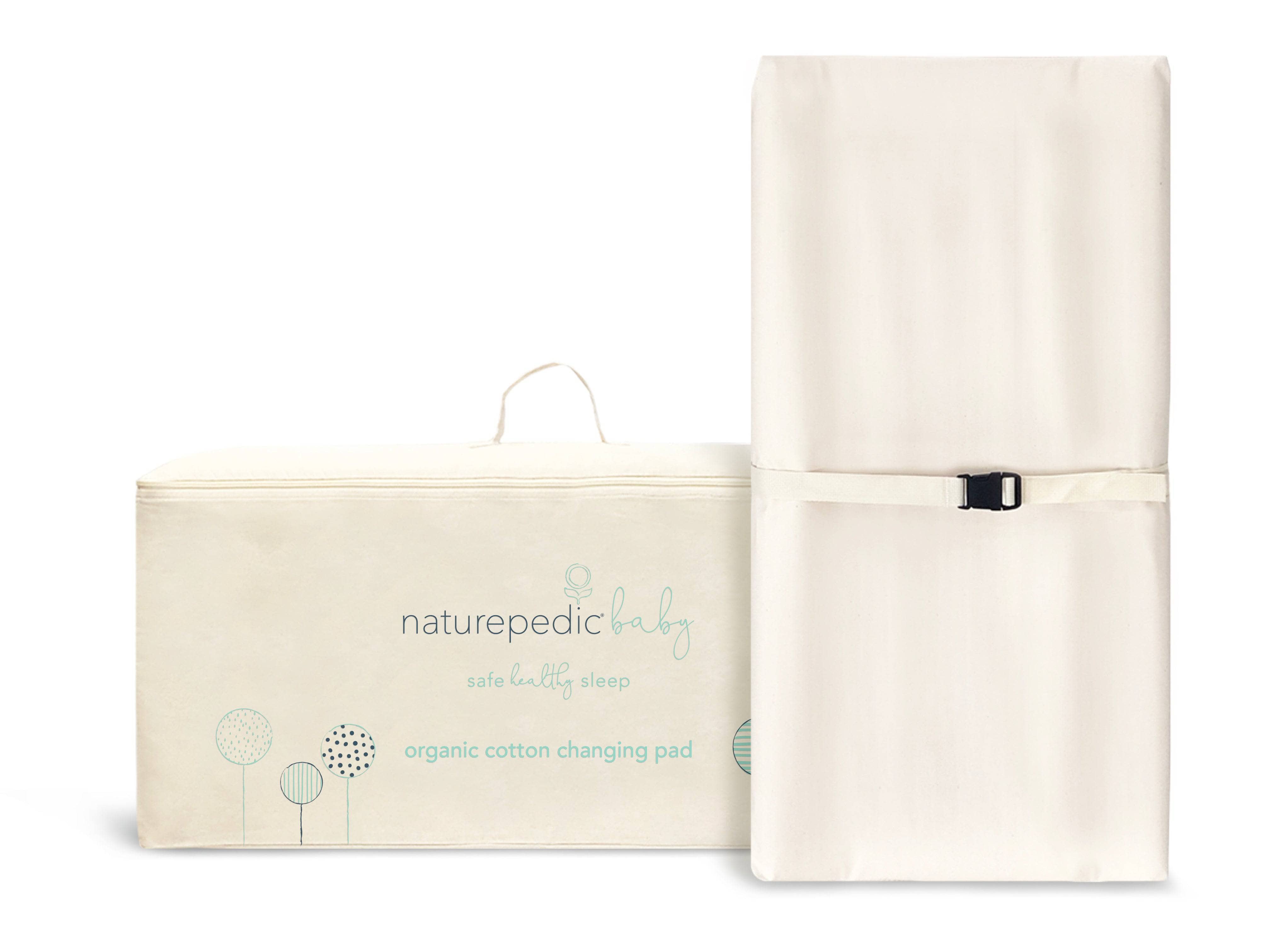 Naturepedic Organic Cotton Changing Pad 2-Sided