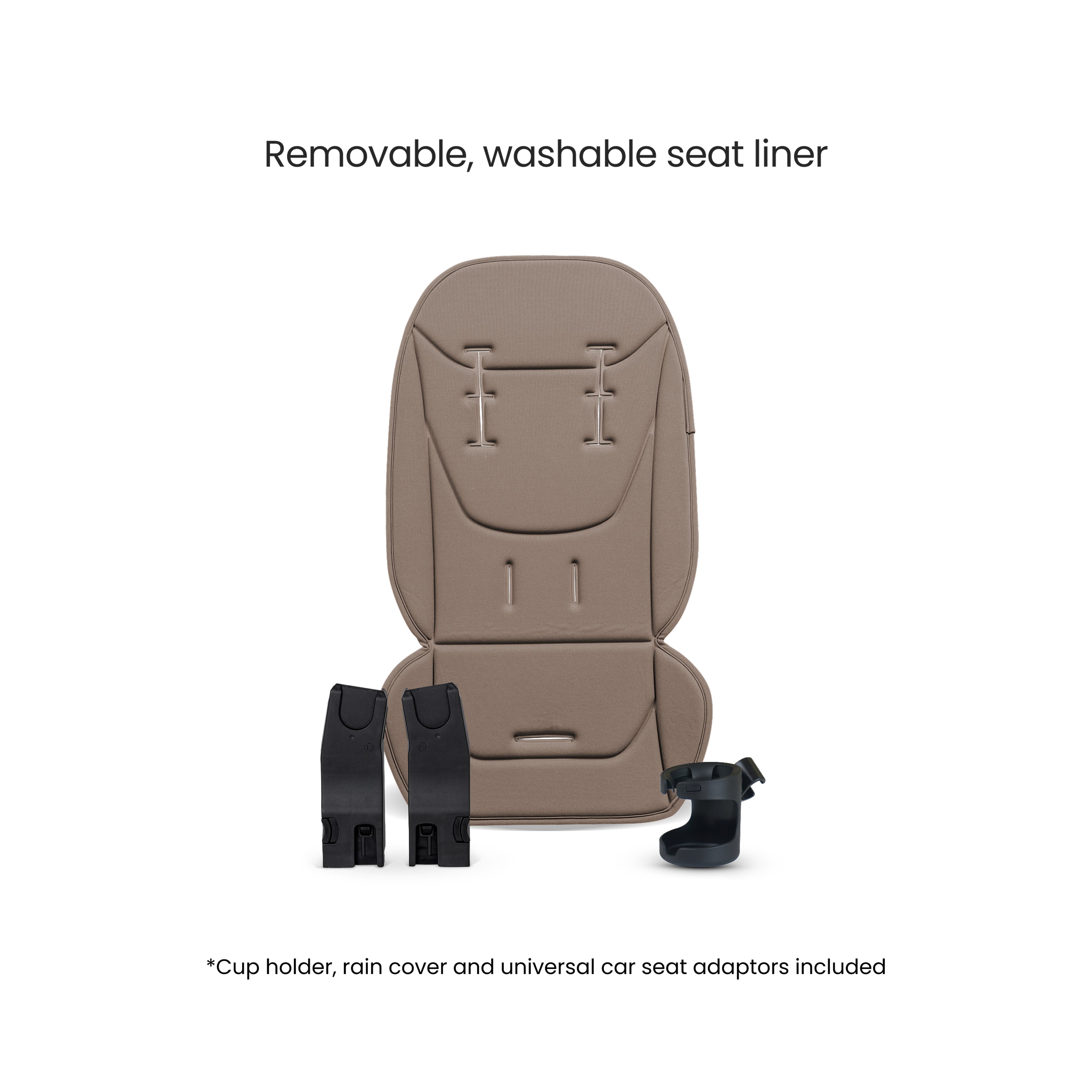 Breez Champagne Travel System Ultimate 360 Infant Carrier Bundle (12 piece)