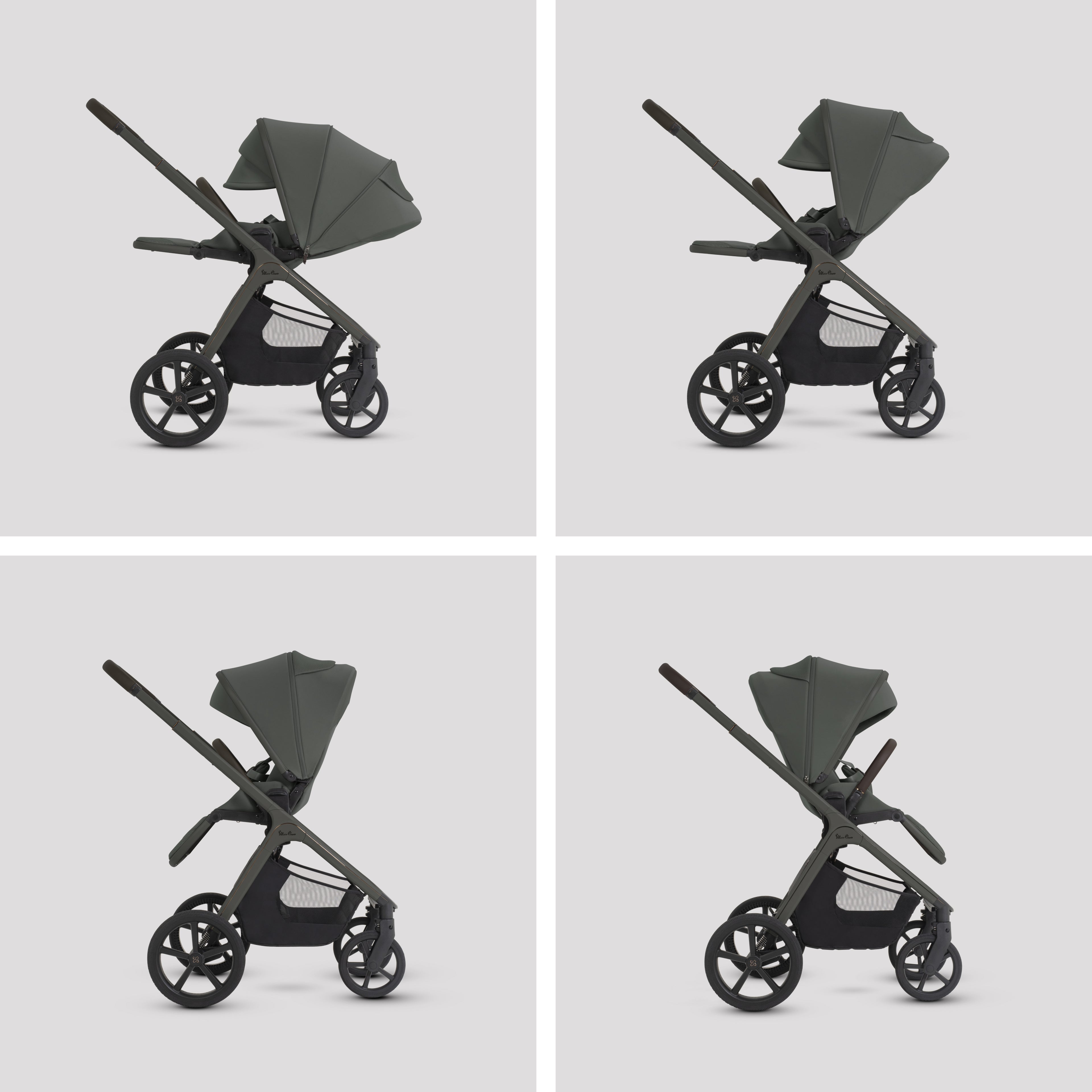 Cove 2 Pewter Travel System Accessory Bundle (8 piece)