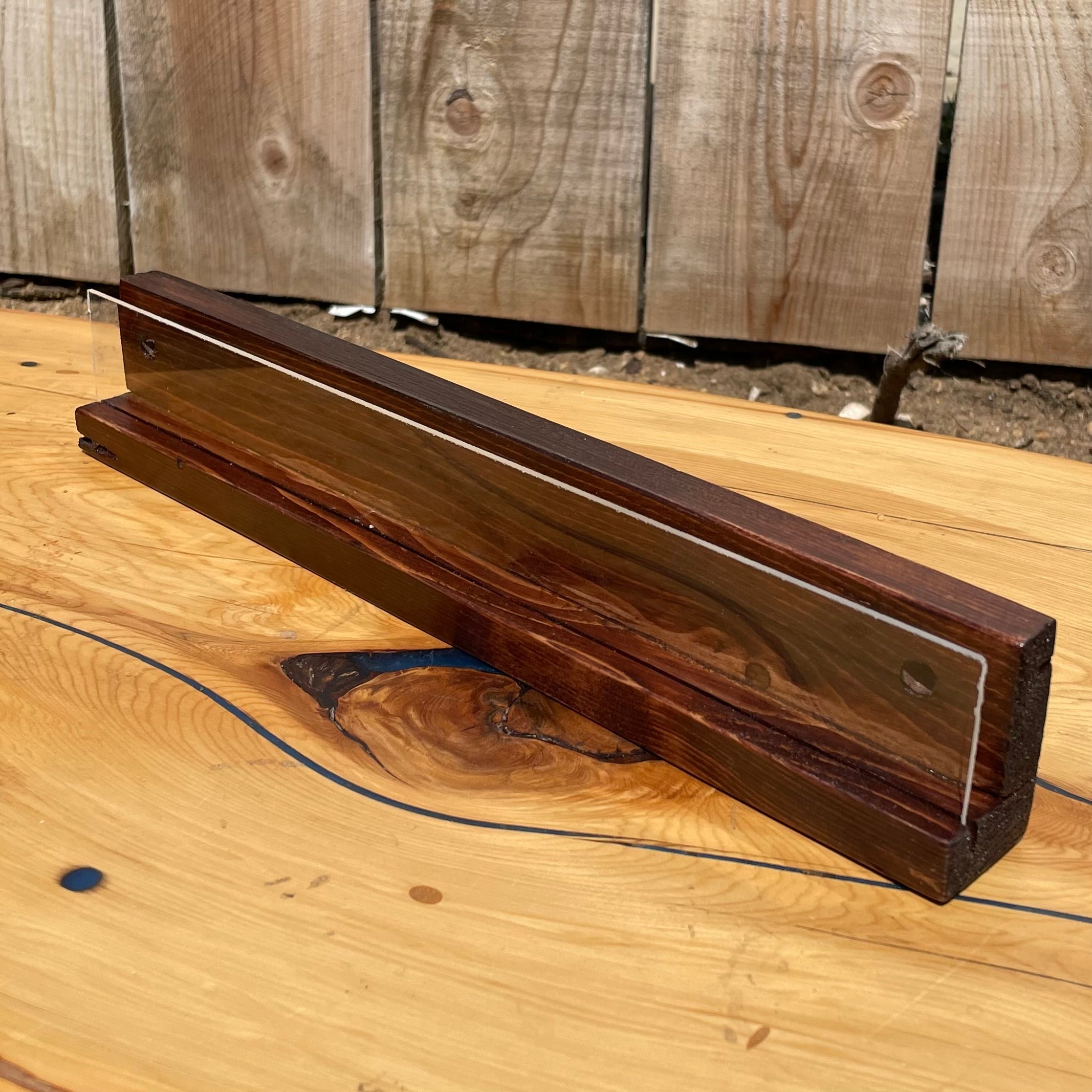 Now Playing Record Shelf w/Acrylic Lip