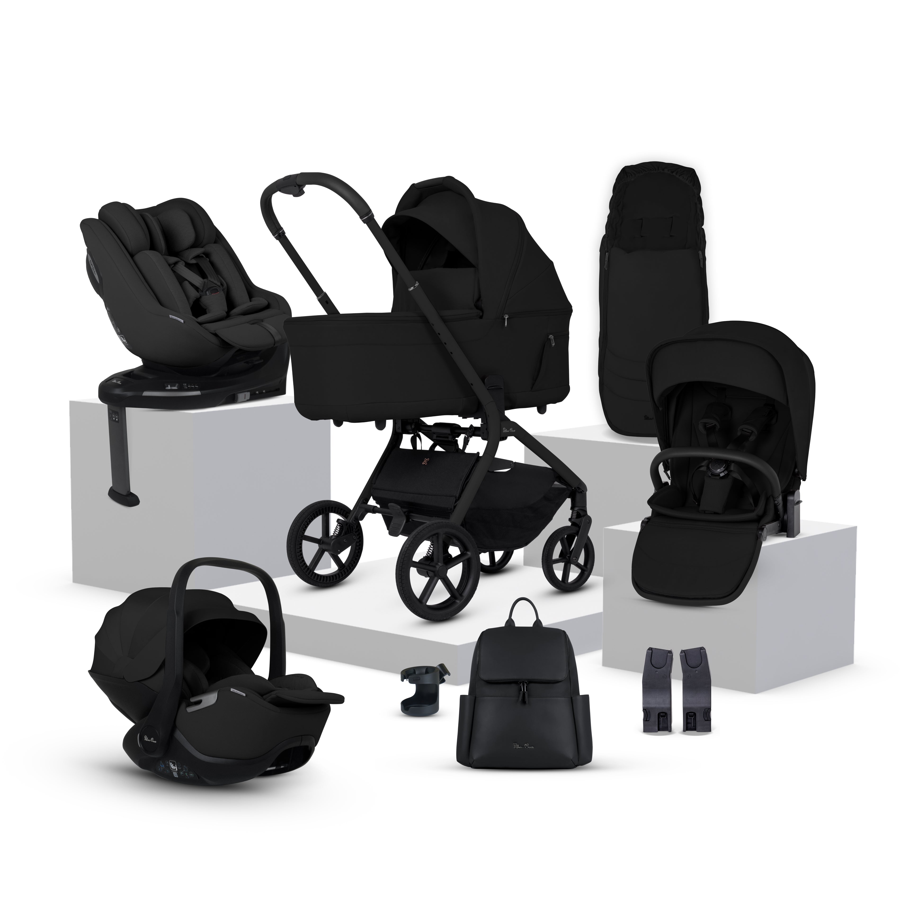 Breez Onyx Travel System Ultimate 360 Family Car Seat Bundle (13 piece)