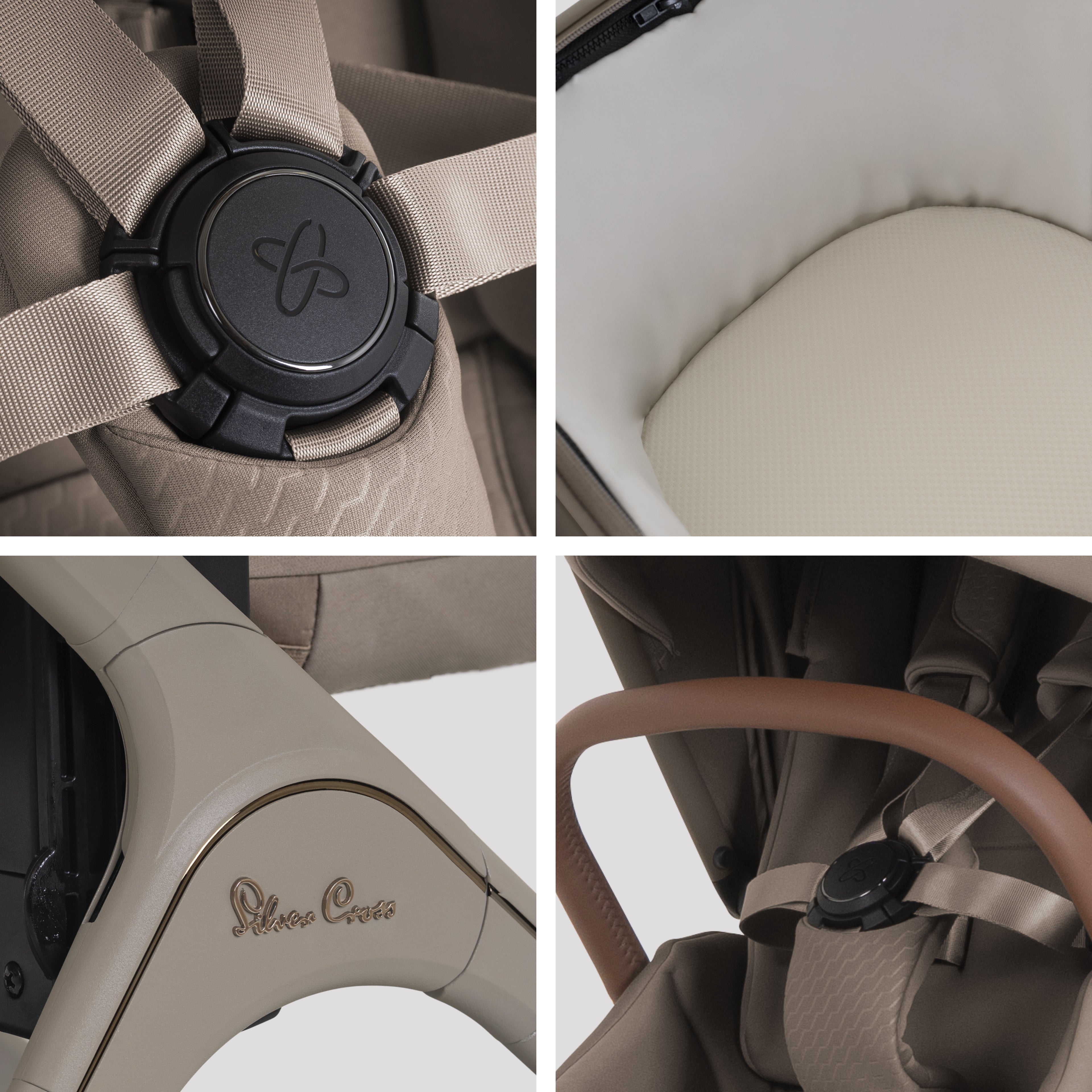 Cove 2 Champagne Travel System Accessory Bundle (8 piece)