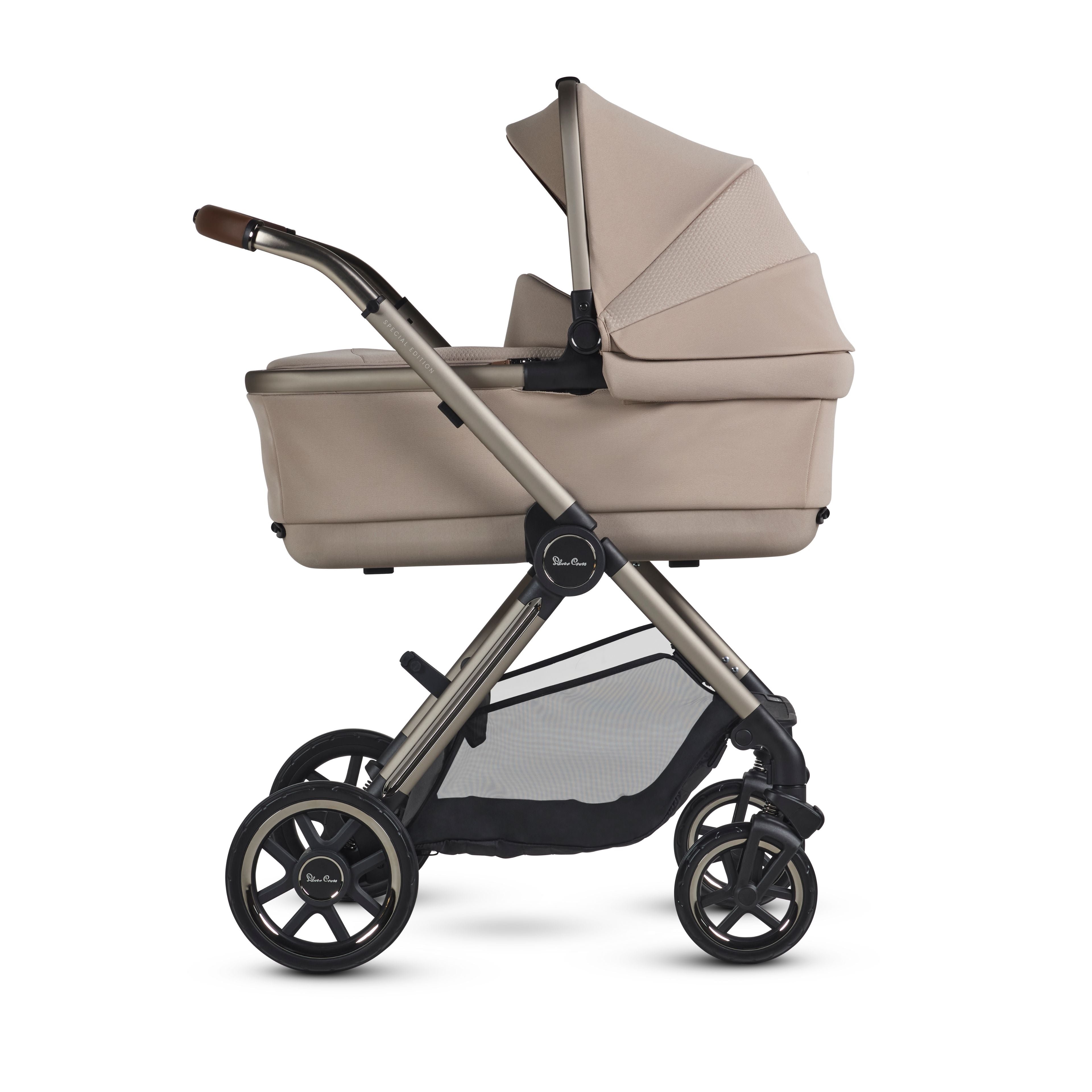 Reef 2 SPECIAL EDITION Frappe Travel System Ultimate 360 Natural Taupe Infant Carrier Bundle (11 piece)