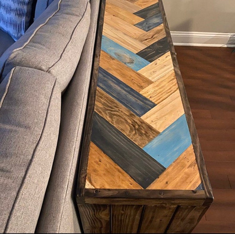 Blues Herringbone Top (Add-on)