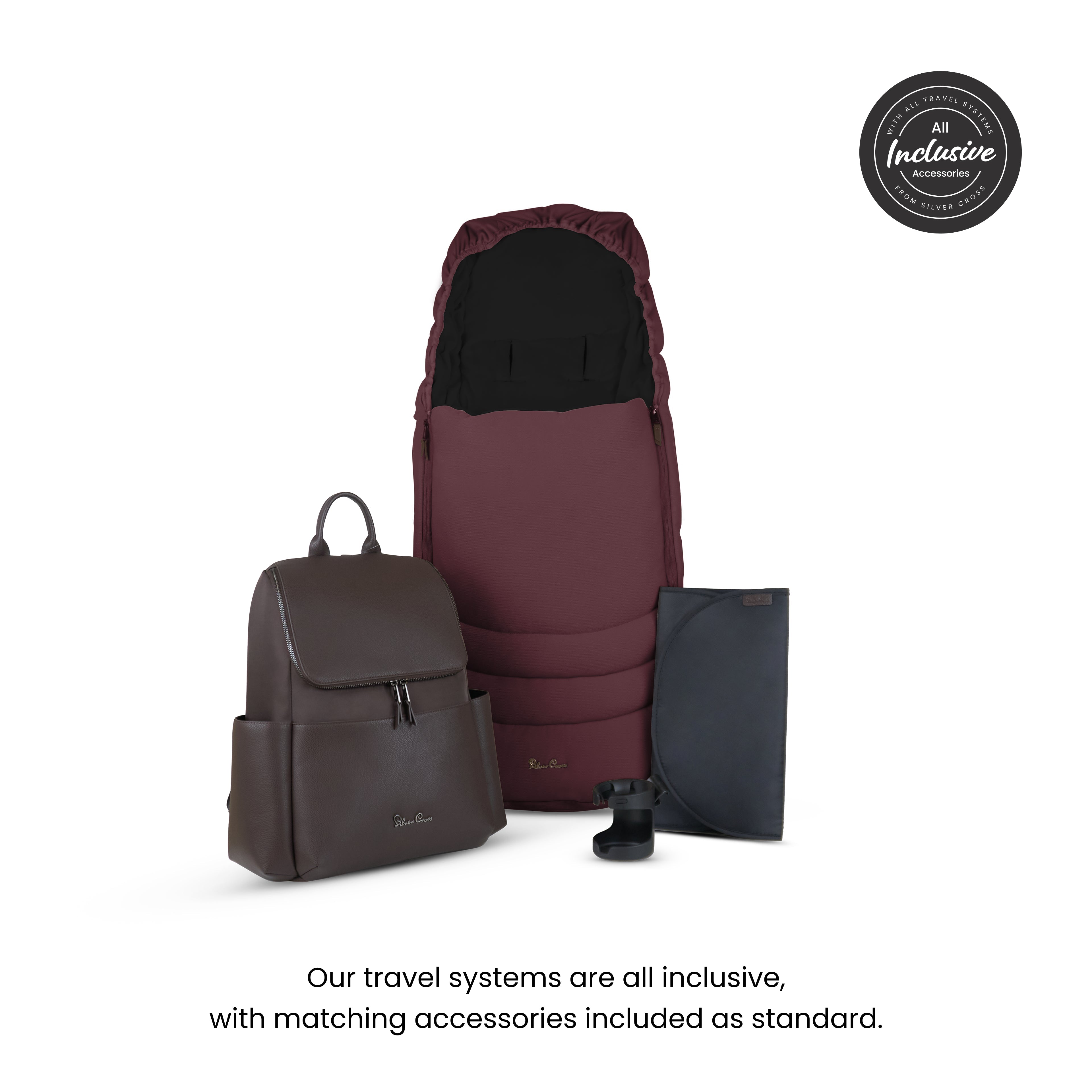 Cove Damson Travel System Ultimate 360 Family Car Seat Bundle (11 piece)