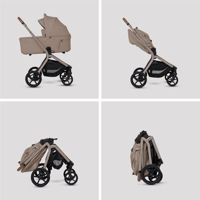 Breez Champagne Travel System Ultimate 360 Family Car Seat Bundle (13 piece)