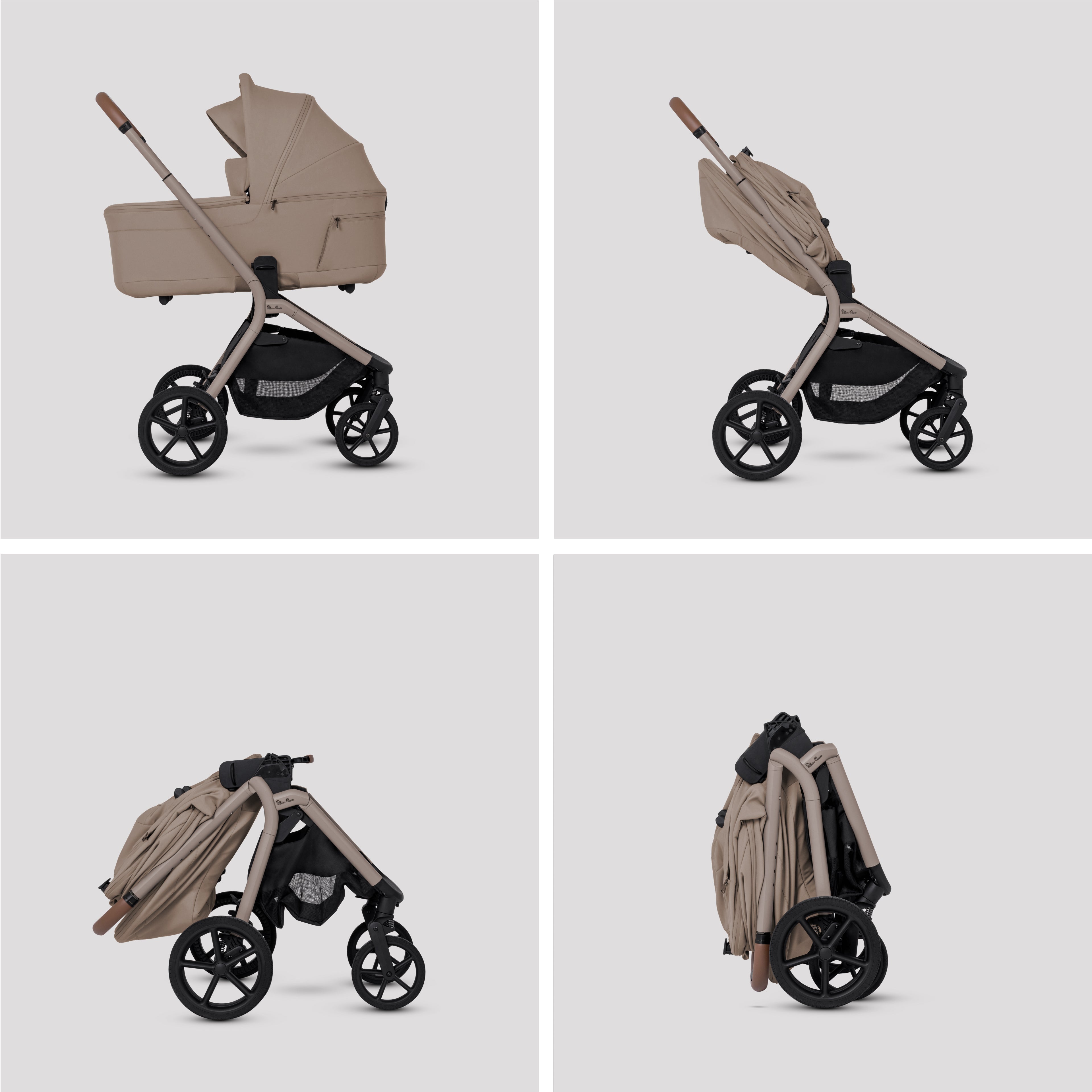 Breez Champagne Travel System Accessory Bundle (10 Piece)