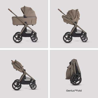 Cove 2 Champagne Travel System Accessory Bundle (8 piece)