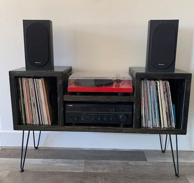 DropSet Vinyl Record Storage
