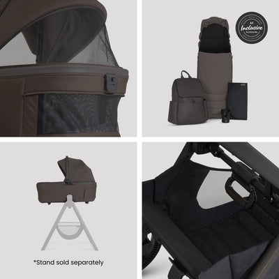 Cove 2 Chocolate Travel System Accessory Bundle (8 piece)