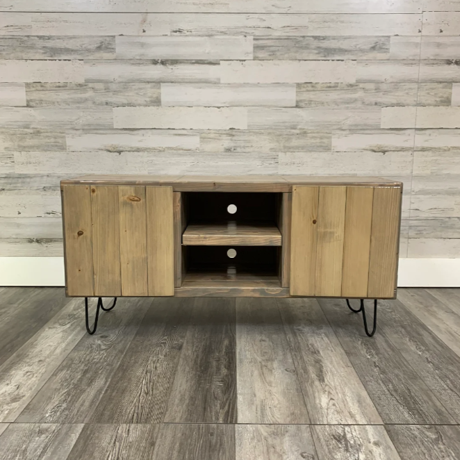 3x2 Solid Wood Vinyl Record Cabinet