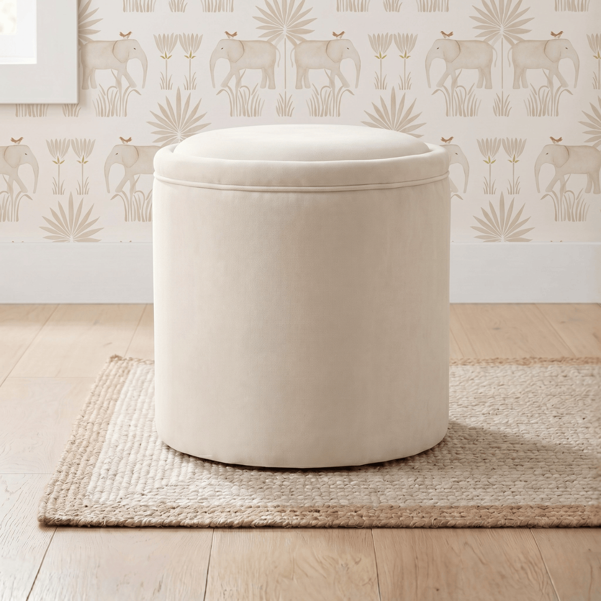 The Petite Storage Ottoman