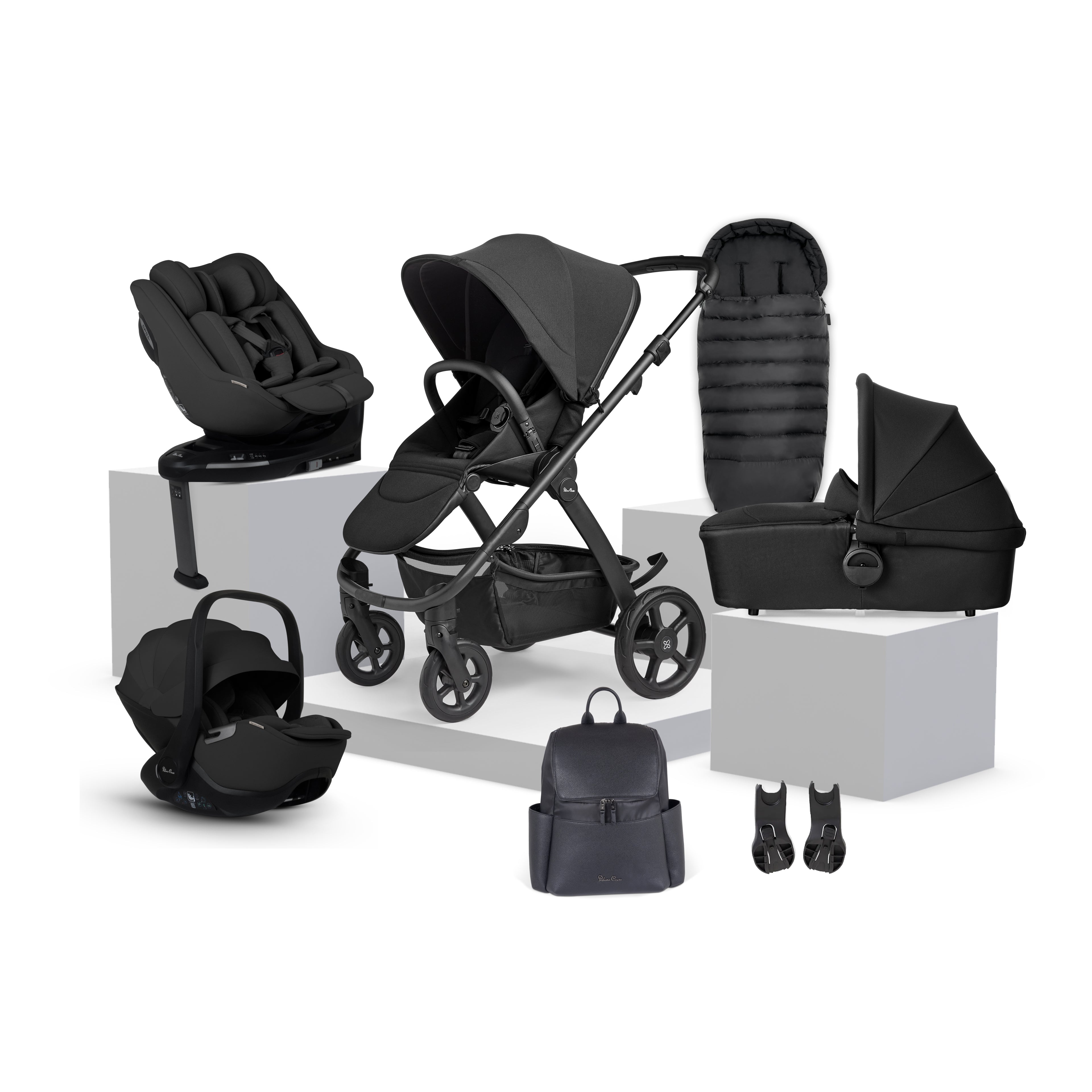 Tide Space Travel System Ultimate 360 Family Car Seat Bundle (10 piece)