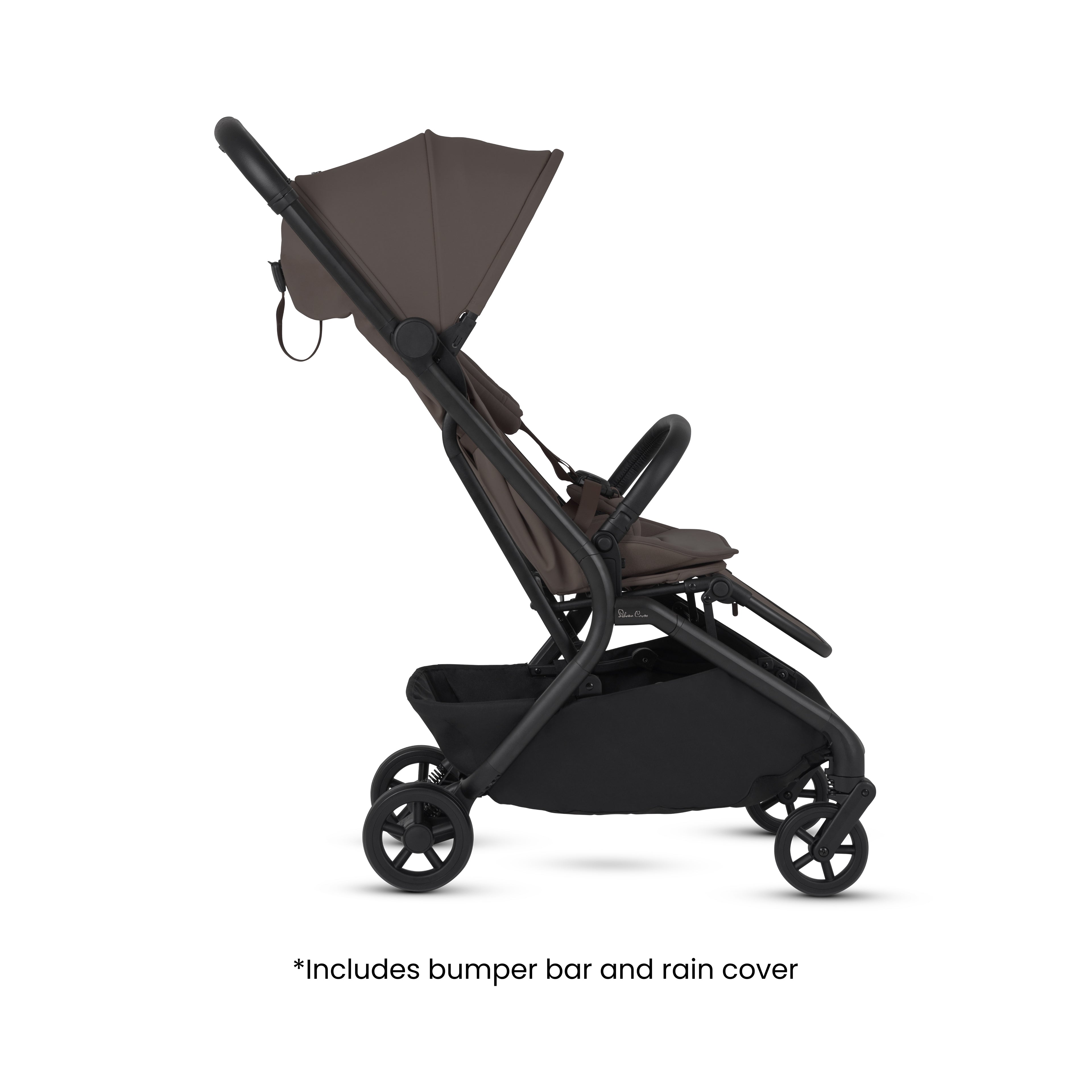 Nia Chocolate Compact Travel Stroller