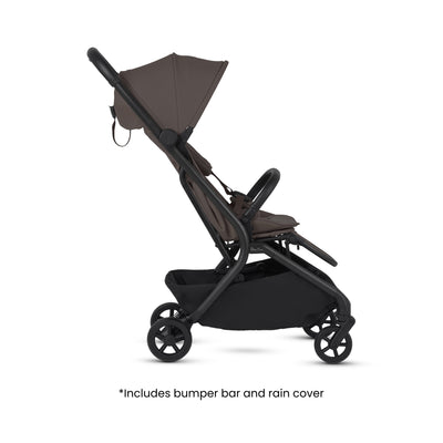 Nia Chocolate Compact Travel Stroller