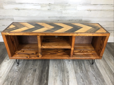 Varying Walnut Herringbone Top (Add-on)