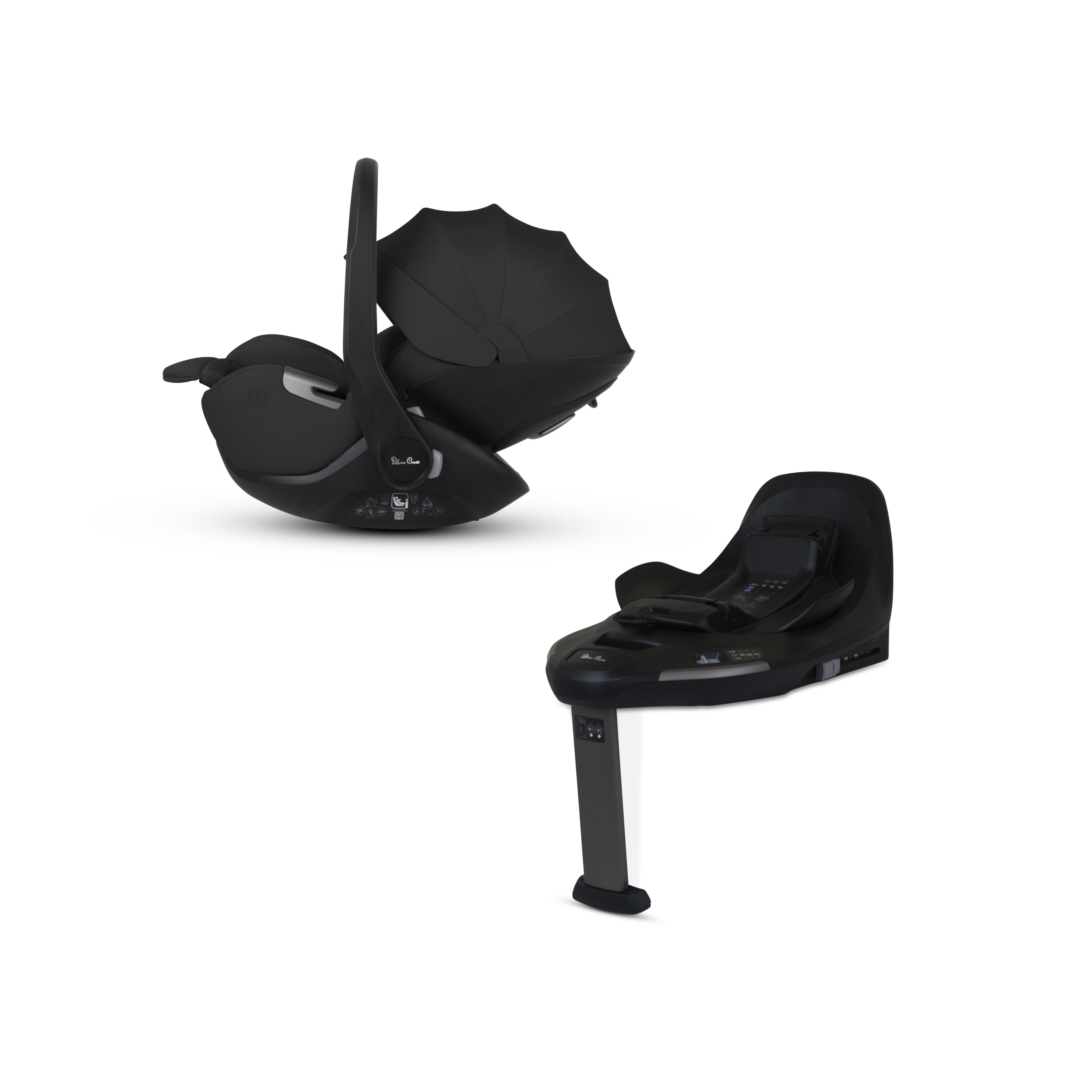 Glide Plus 360 Infant Car Seat Iconic Black & Base Plus 360