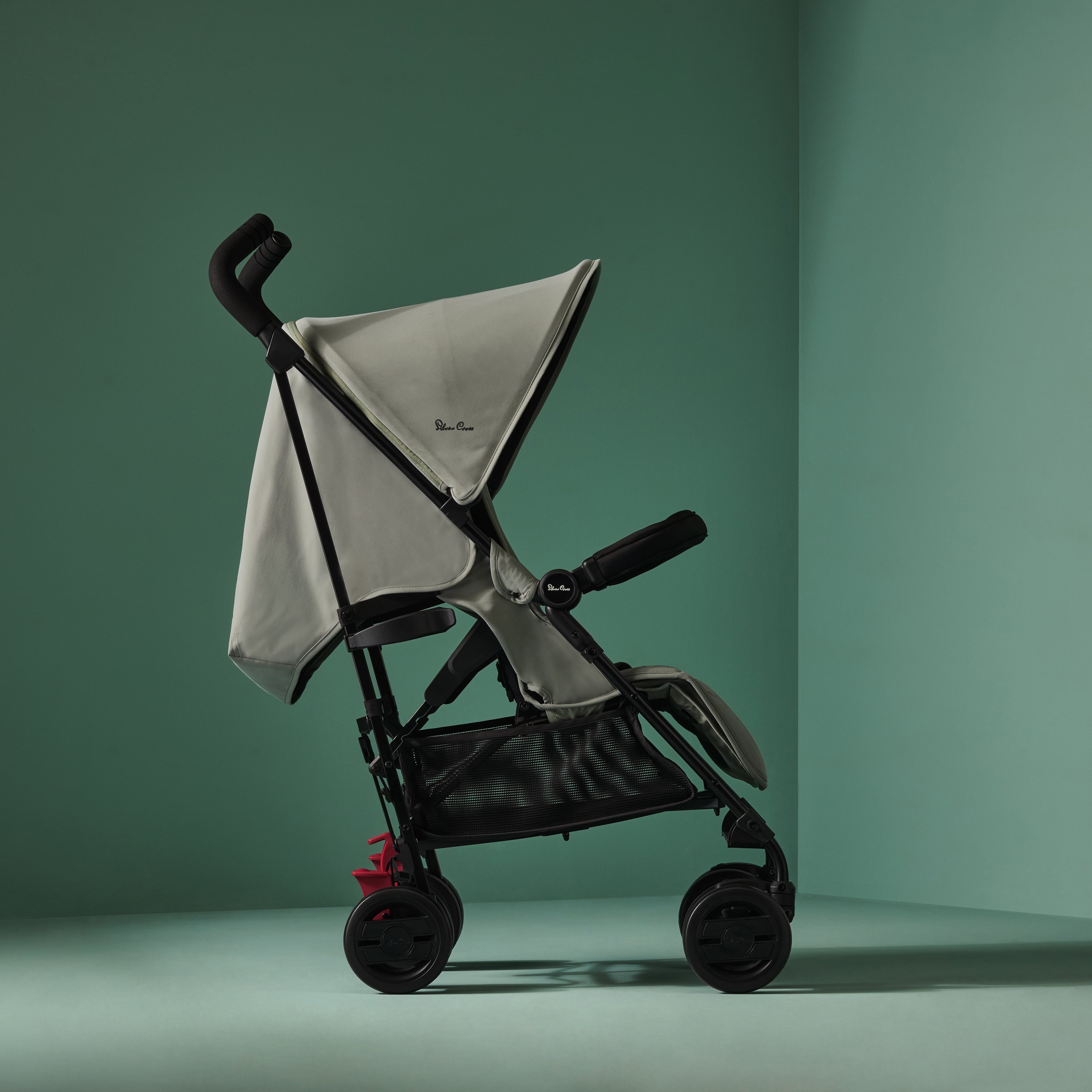 Pop 2 Sage Stroller & Footmuff Bundle (4 piece)