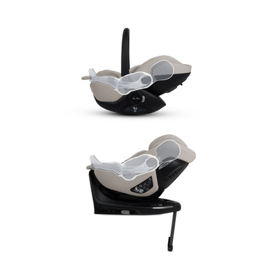 Plus 360 Family Car Seat Bundle Natural Taupe