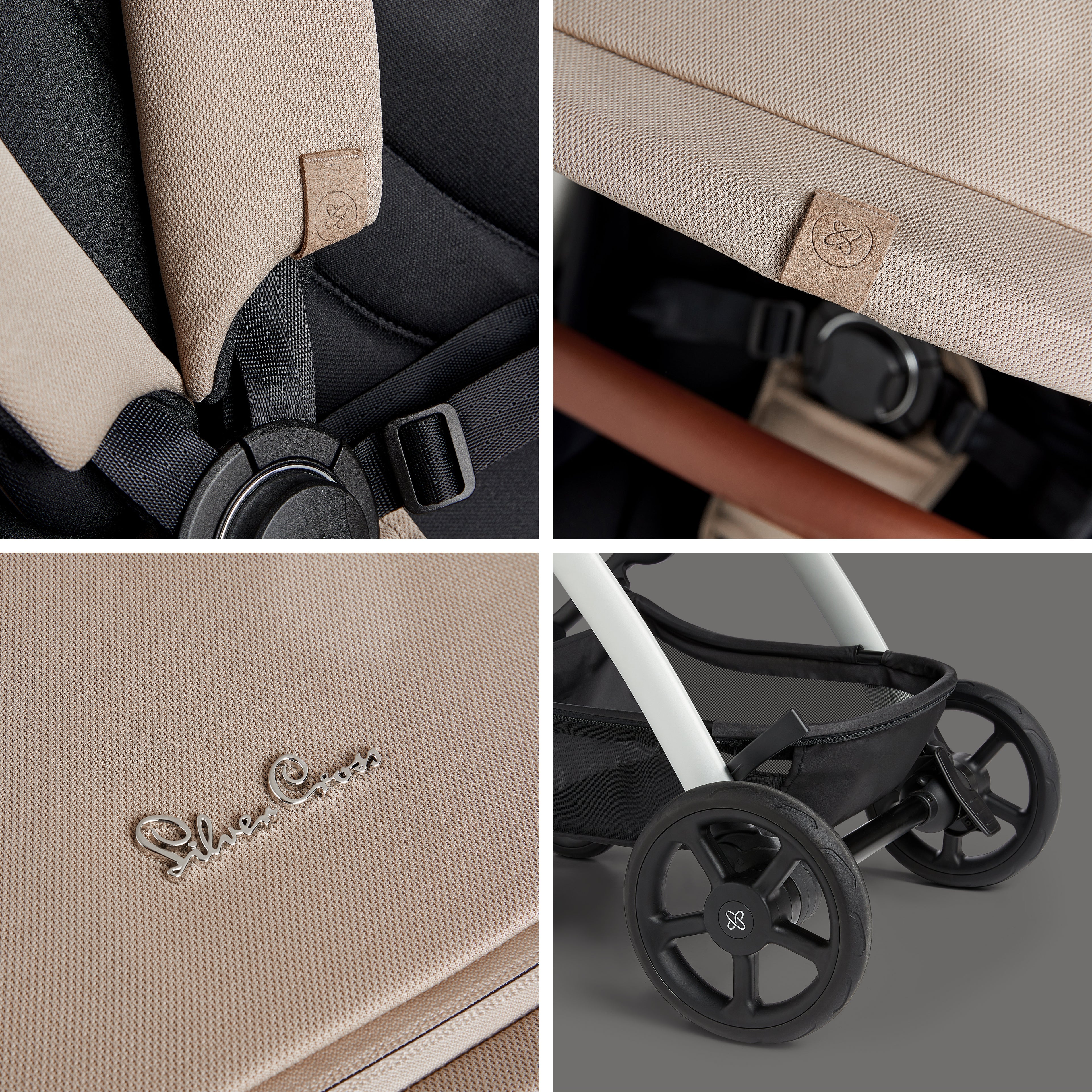 Tide Stone Travel System Ultimate 360 Natural Taupe Infant Carrier Bundle (9 piece)