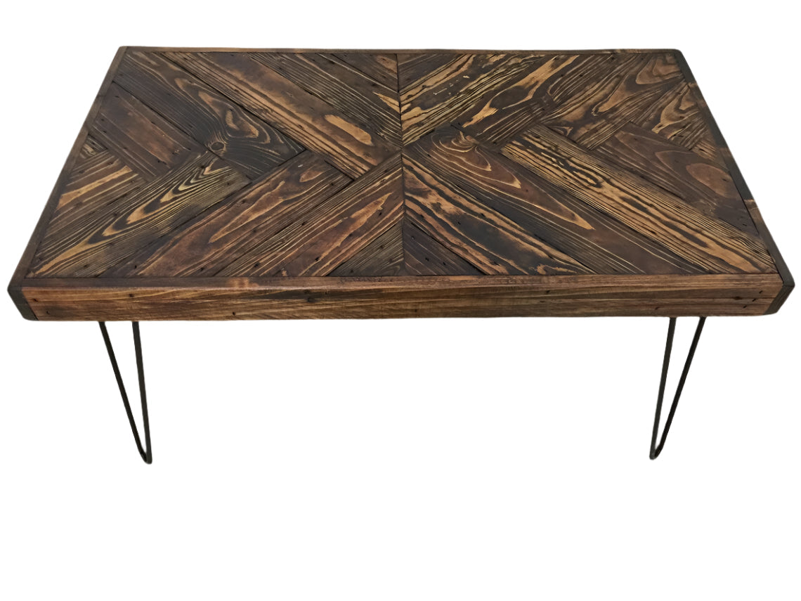 Starburst Pattern Coffee Table