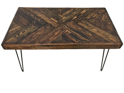 Starburst Pattern Coffee Table