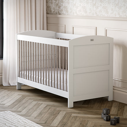 Valencia 3 Piece Nursery Set Convertible Cot to Toddler Bed, Dresser & Wardrobe