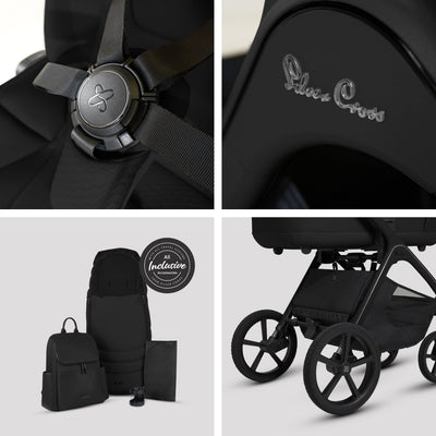 Cove Onyx Travel System Ultimate 360 Infant Carrier Bundle (10 piece)