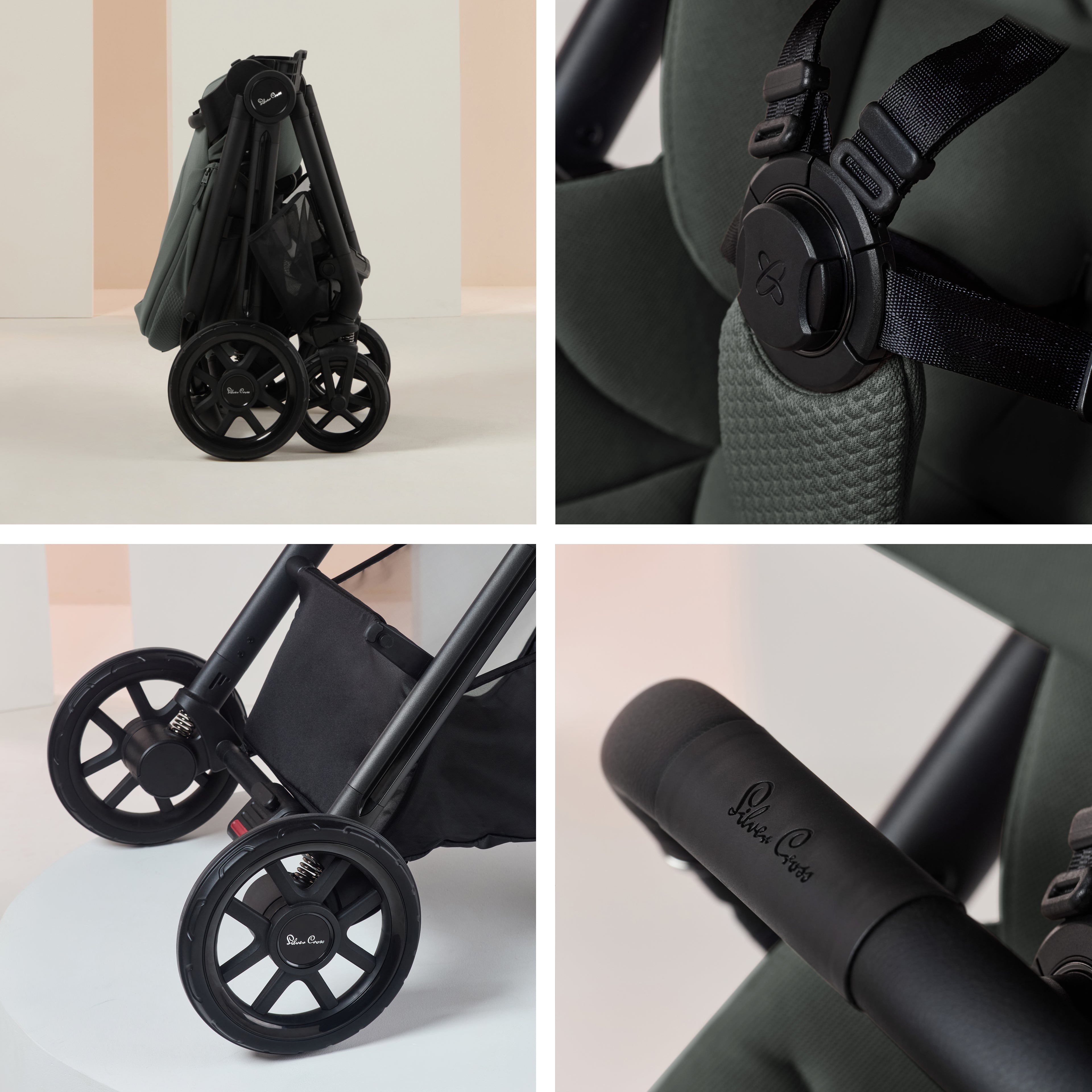 Reef 2 Pewter Travel System Ultimate Baby Bundle (14 piece)