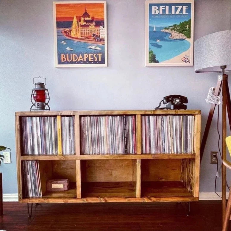 6Pack "Widebody" Vinyl Record Storage