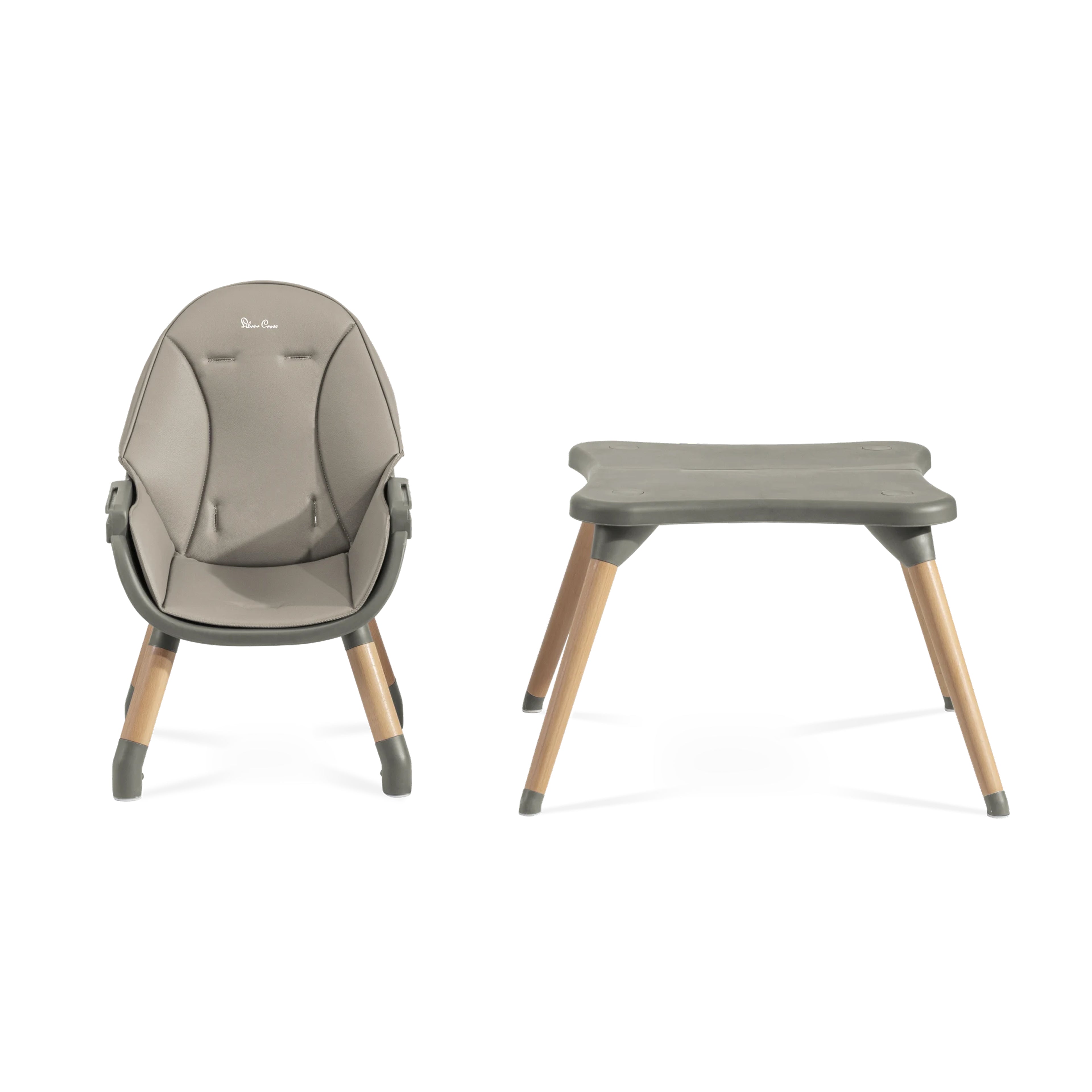 Eat&Play™ 4-in-1 Highchair Stone