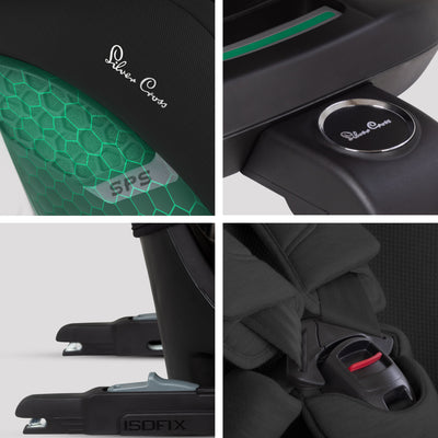 Motion 3 All Size 360 Rotating Car Seat Iconic Black