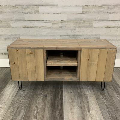 3x2 Solid Wood Vinyl Record Cabinet