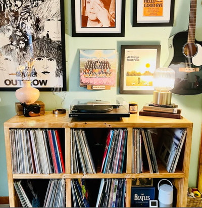 6Pack Vinyl Record Storage