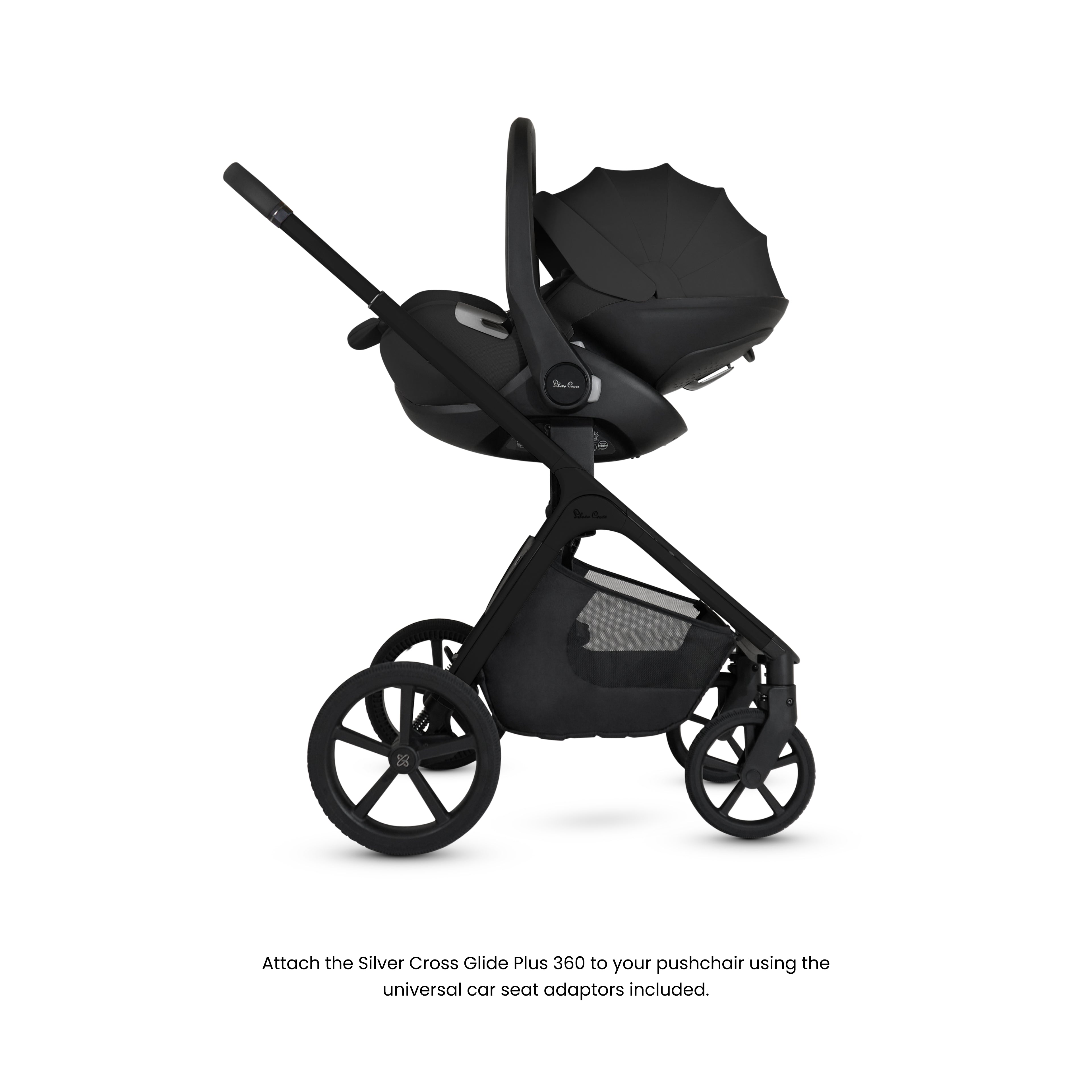 Cove Onyx Travel System Ultimate 360 Infant Carrier Bundle (10 piece)