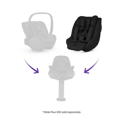 Approach Plus 360 Car Seat Iconic Black