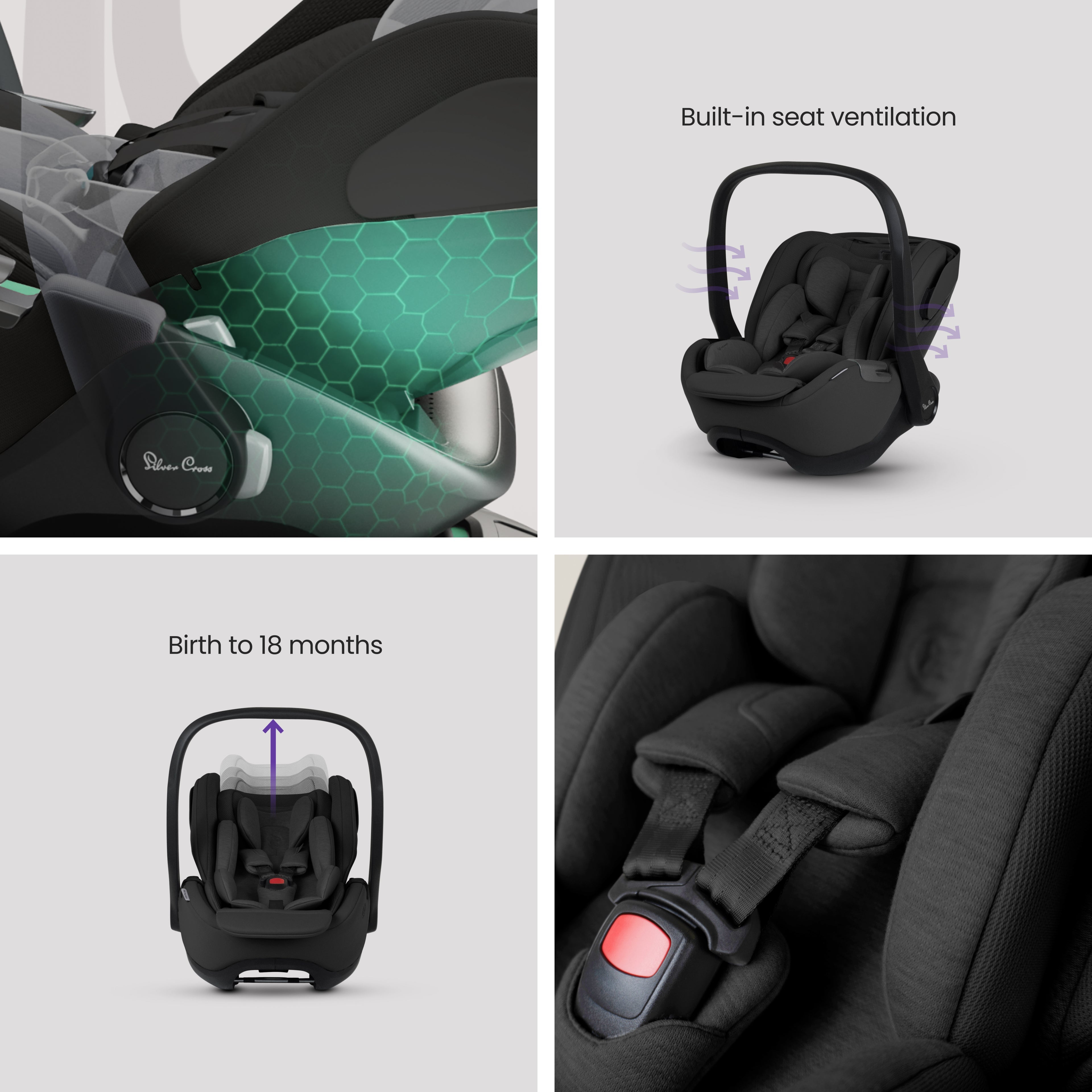 Plus 360 Family Car Seat Bundle Iconic Black