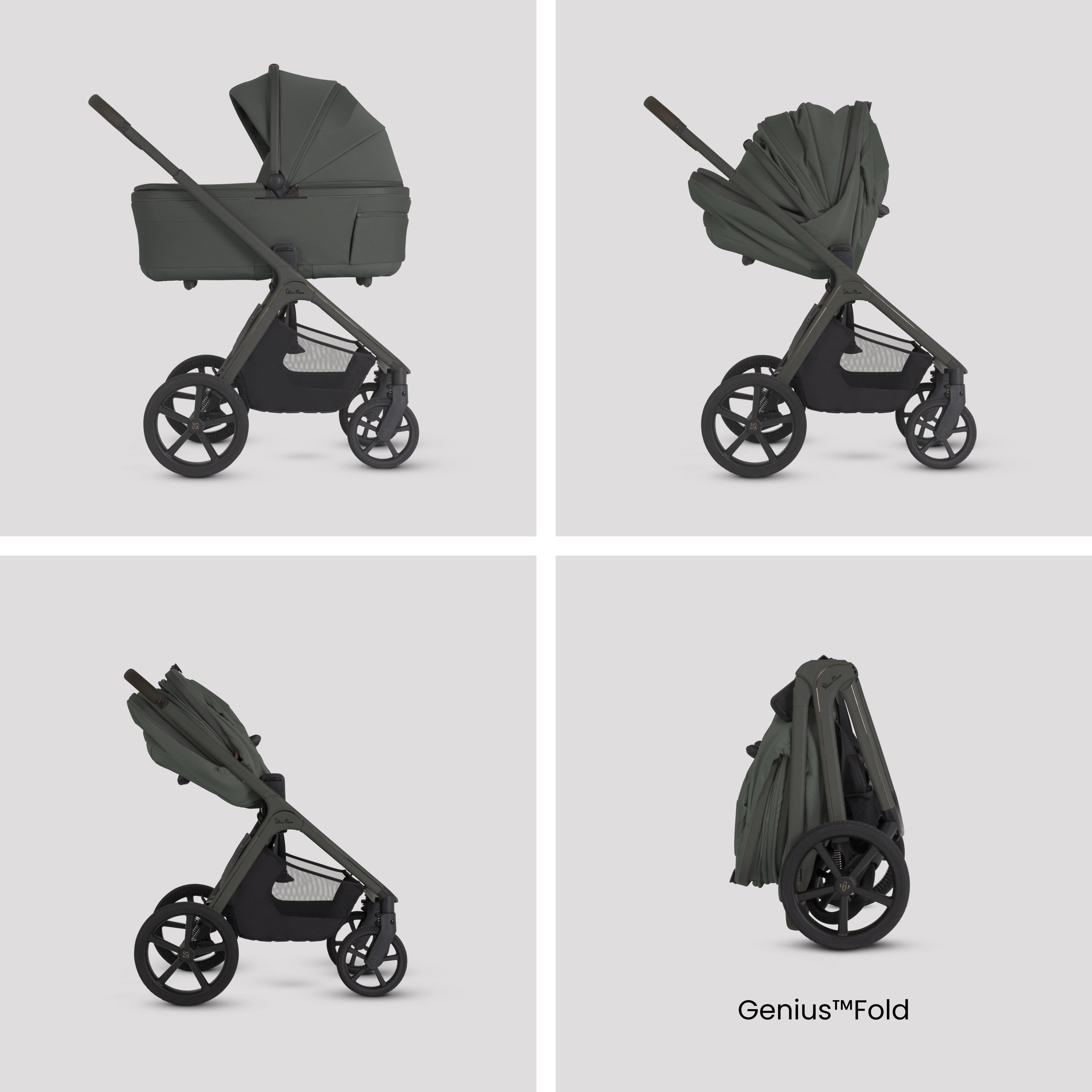 Cove 2 Pewter Travel System Accessory Bundle (8 piece)