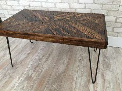 Starburst Pattern Coffee Table